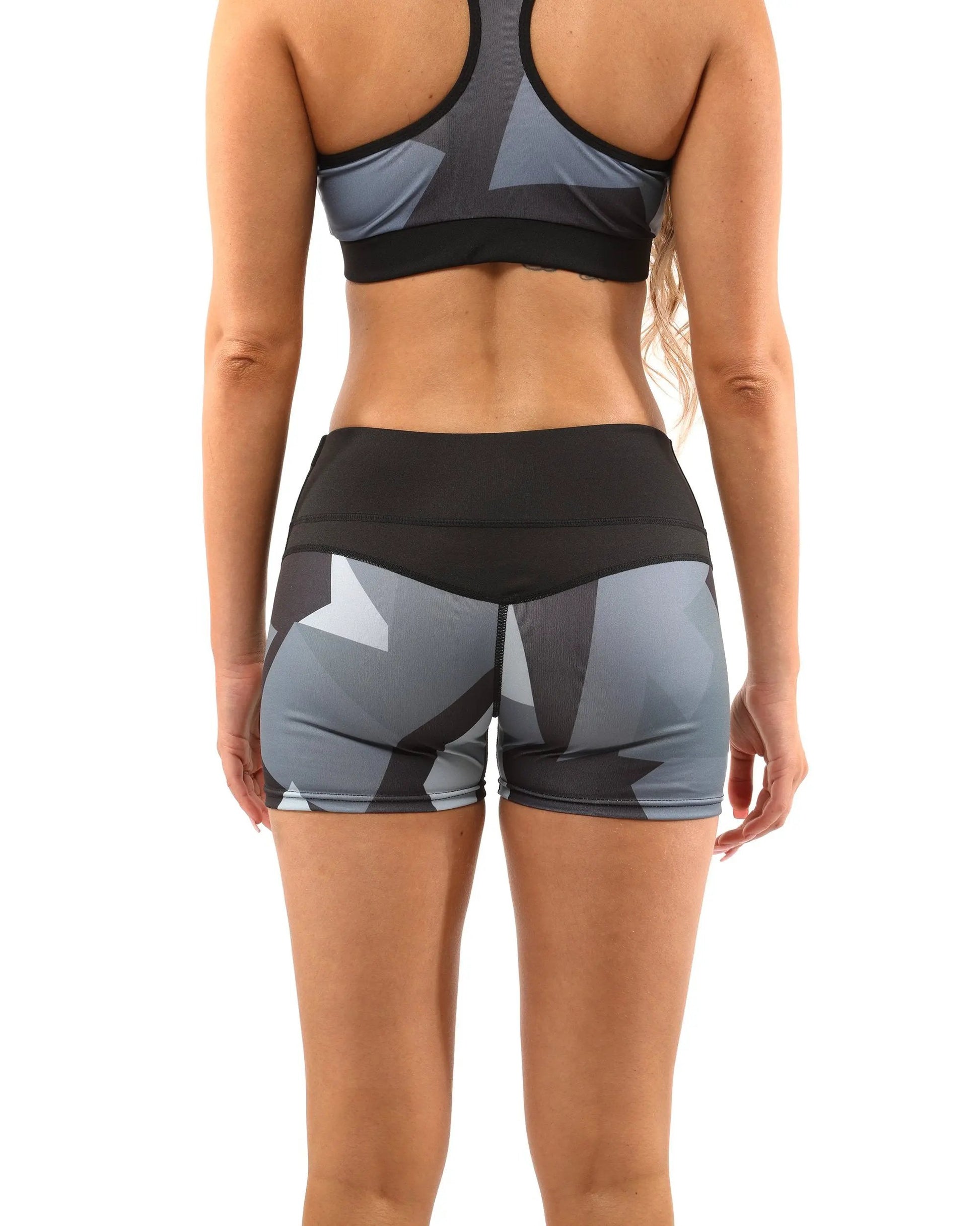 Bondi Shorts - Black/Grey by Savoy Active