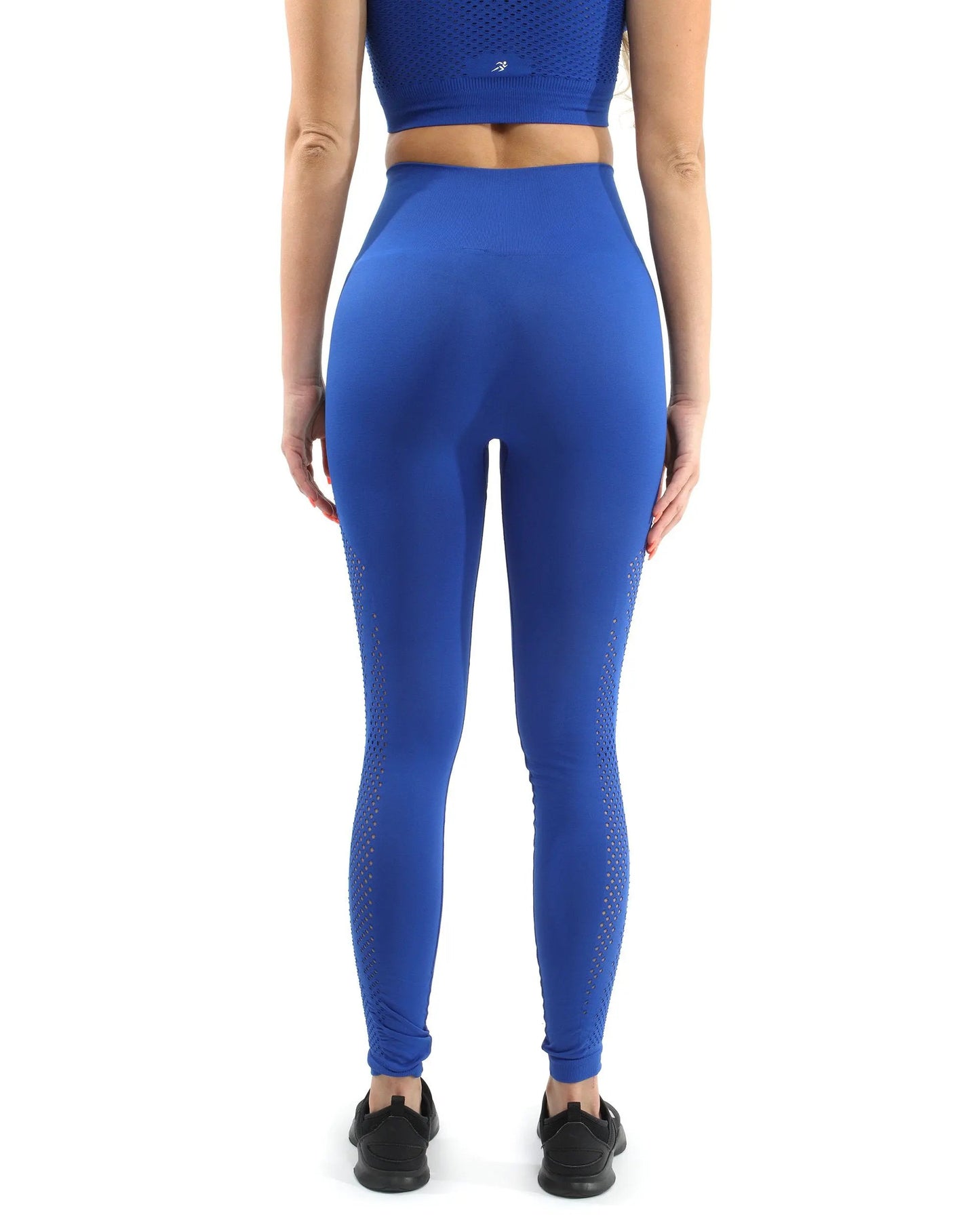 Milano Seamless Legging - Blue [MADE IN ITALY] by Savoy Active