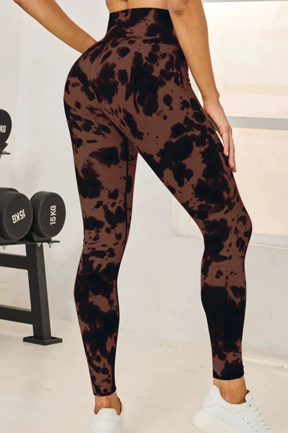 Tie-Dye High Waist Active Leggings by Partner Label
