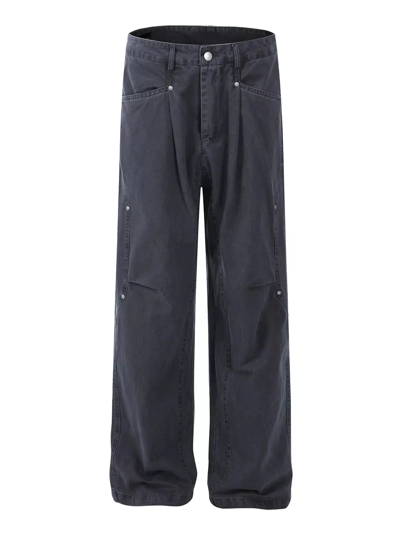 Men's Full Size Loose Fit Pants Plus Size by Trendsi
