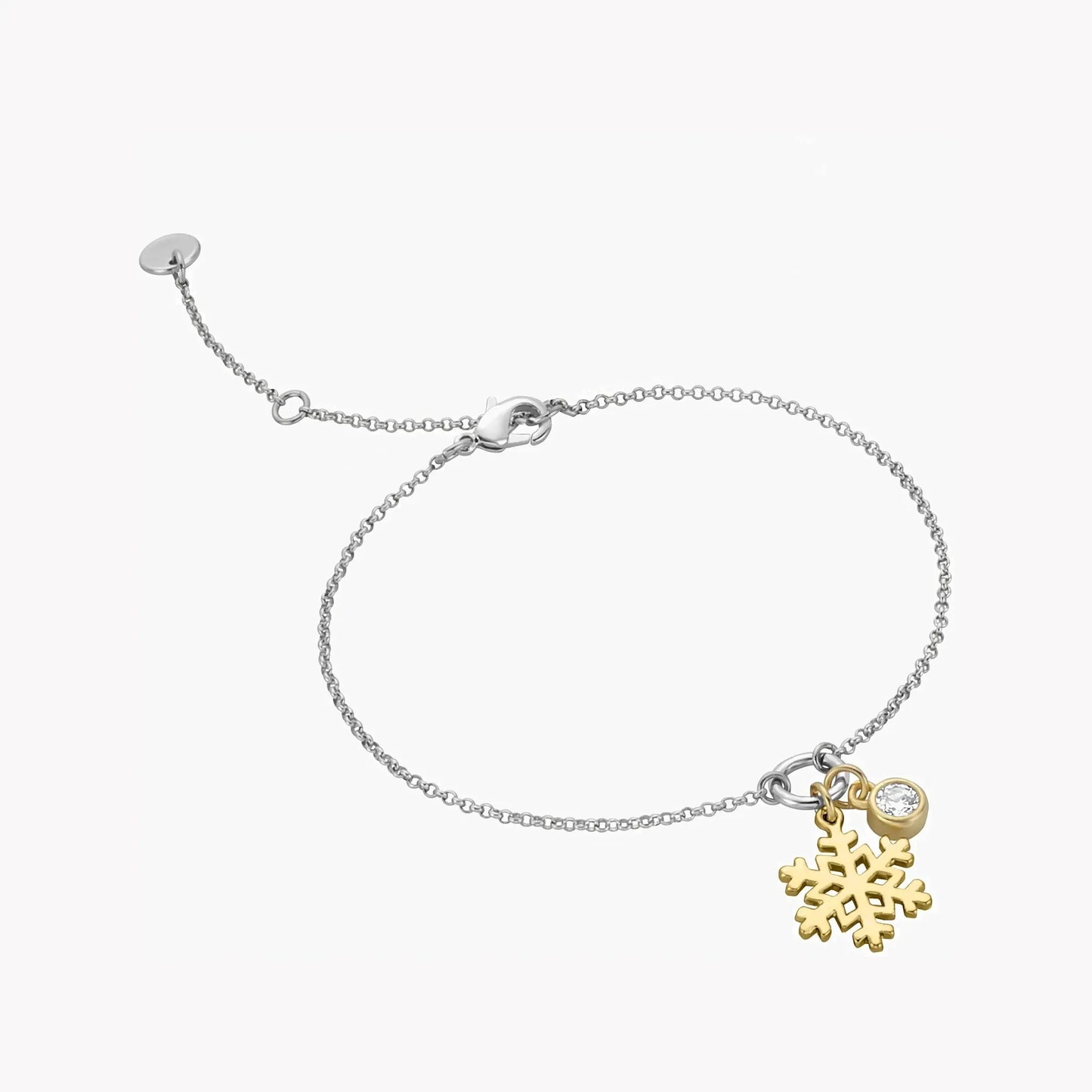 Esprit Women's Silver & Gold Watch, White Mother Of Pearls Dial | Es1l198m0025 by ESPRIT