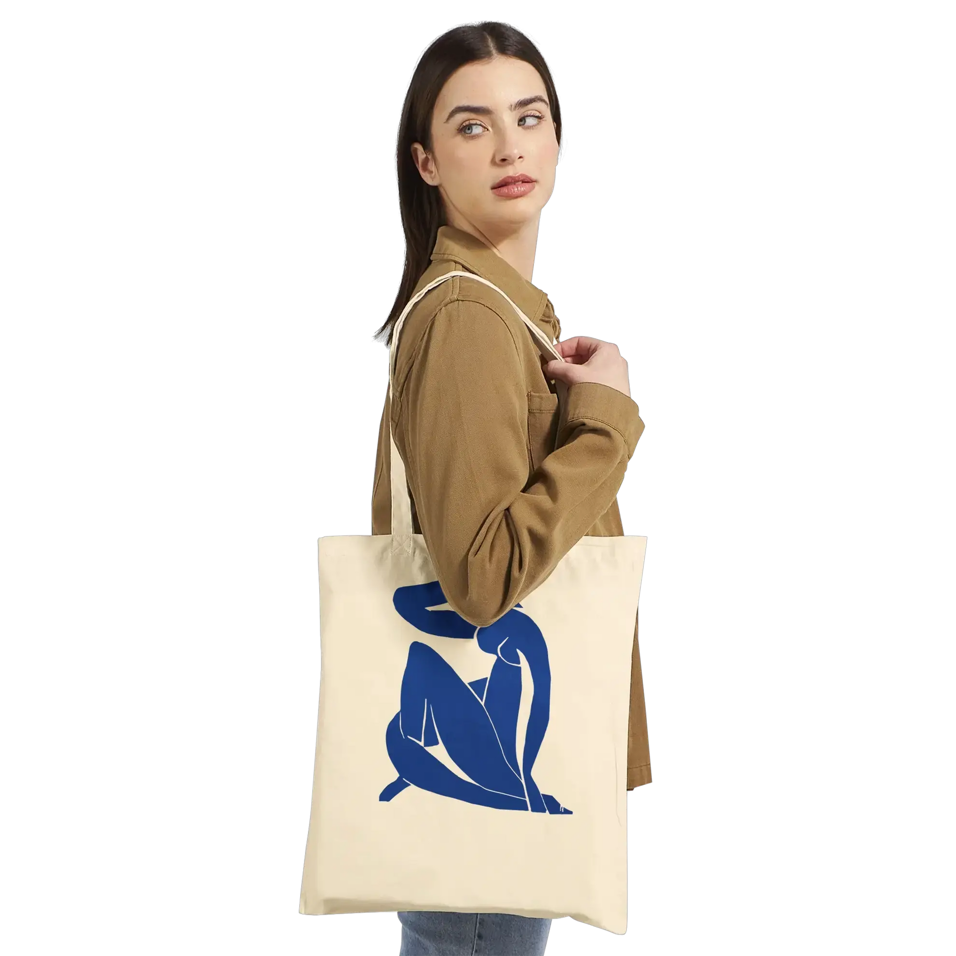 Henri Matisse Blue Nude 1952 artwork tote bag by Art-O-Rama Shop