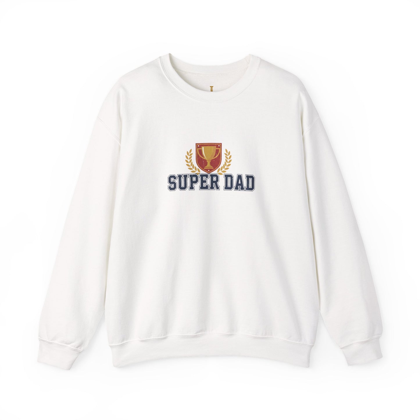 Super Dad Crewneck Sweatshirt | Dad Era, Varsity Text