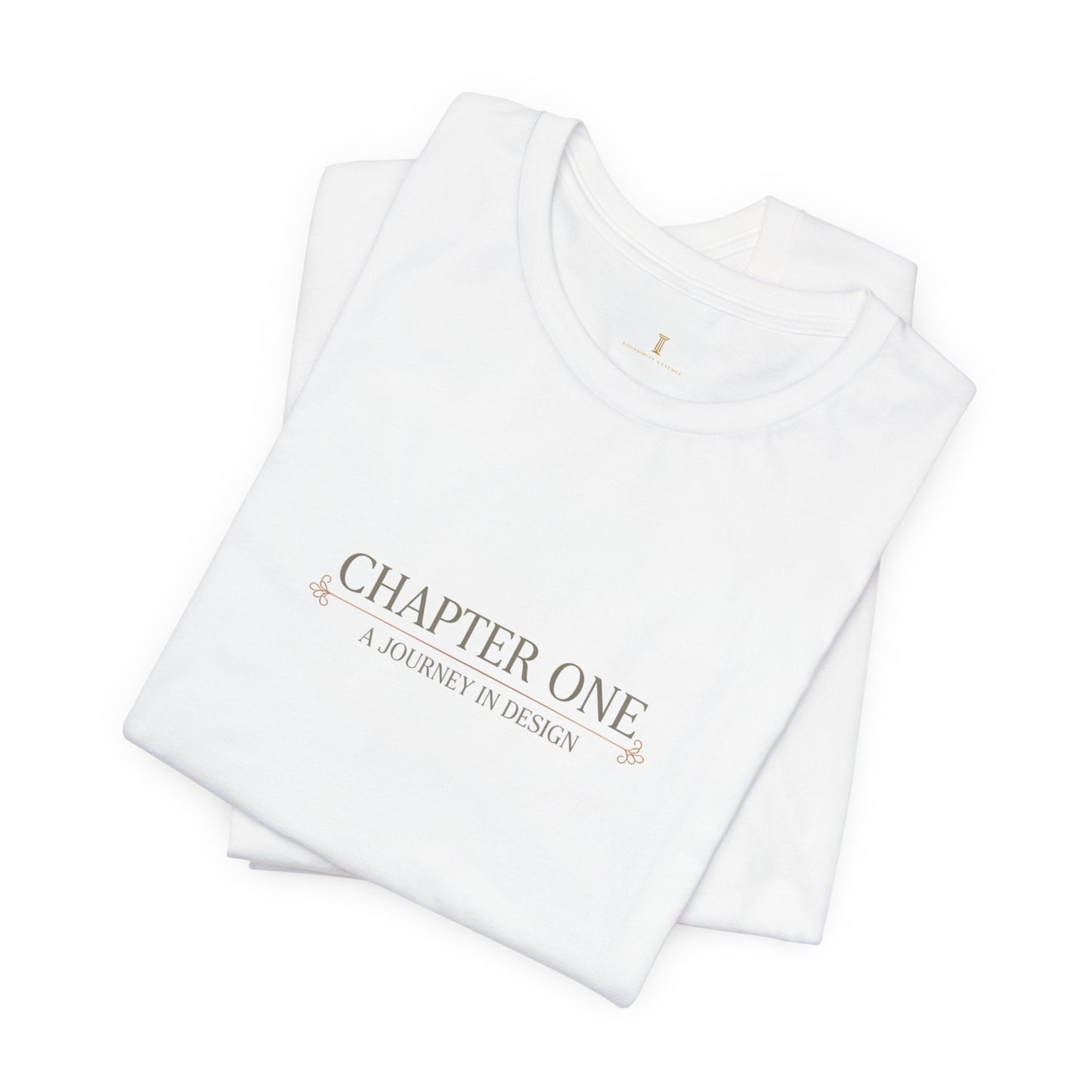 Chapter One serif font shirt | literary aesthetic text tee