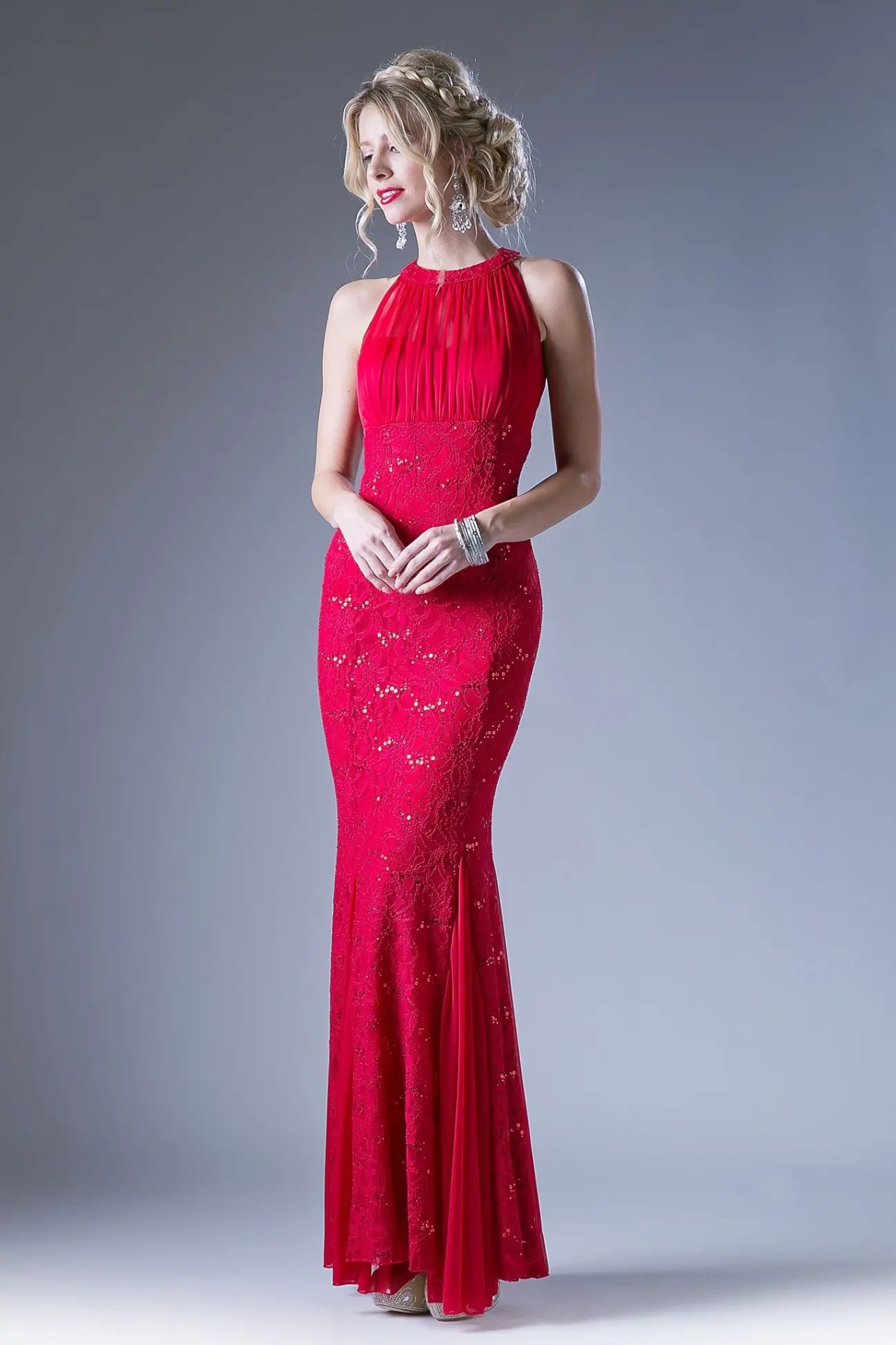 Lace Sheath Dress by Tux-USA
