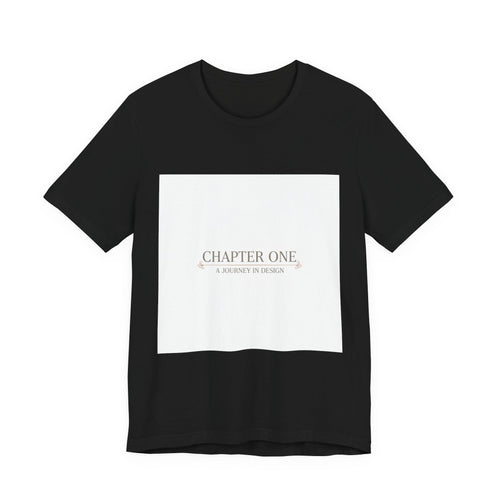 Chapter One serif font shirt | literary aesthetic text tee