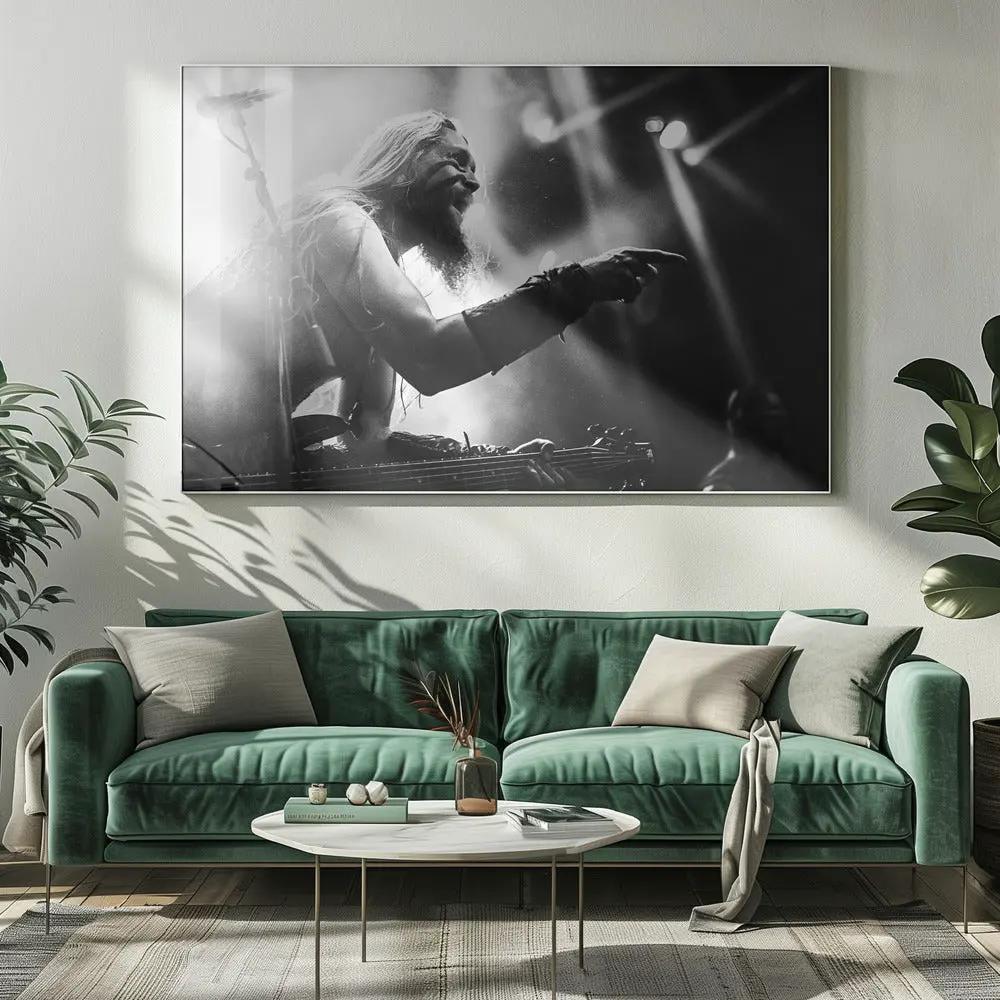 Here's looking at you kid- -Poster Music Canvas Print by Anders Samuelsson