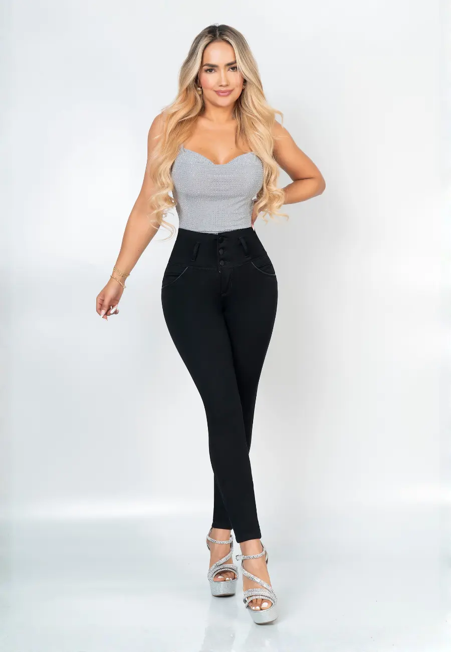 PUSH UP JEAN MHT123438 by Shape Up