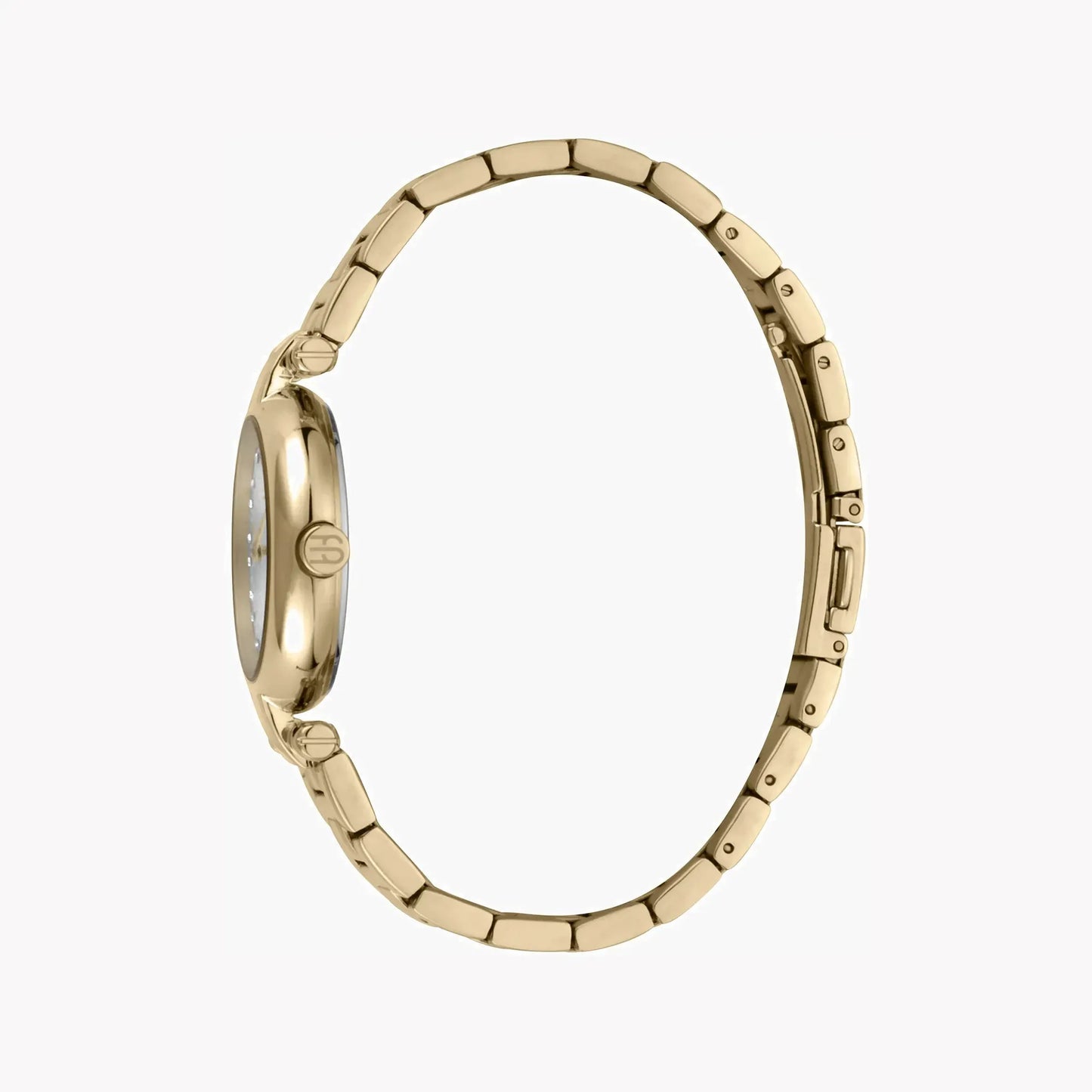 Esprit Women's Gold Stainless Steel Watch, Silver Dial | Es1l160m0055 by ESPRIT