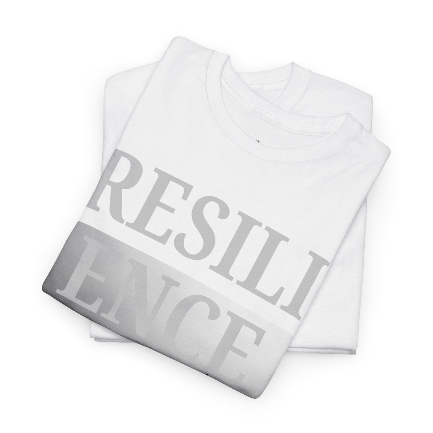 Resilience Graphic T Shirt | Minimalist Motivational Photo Print Unisex Tee