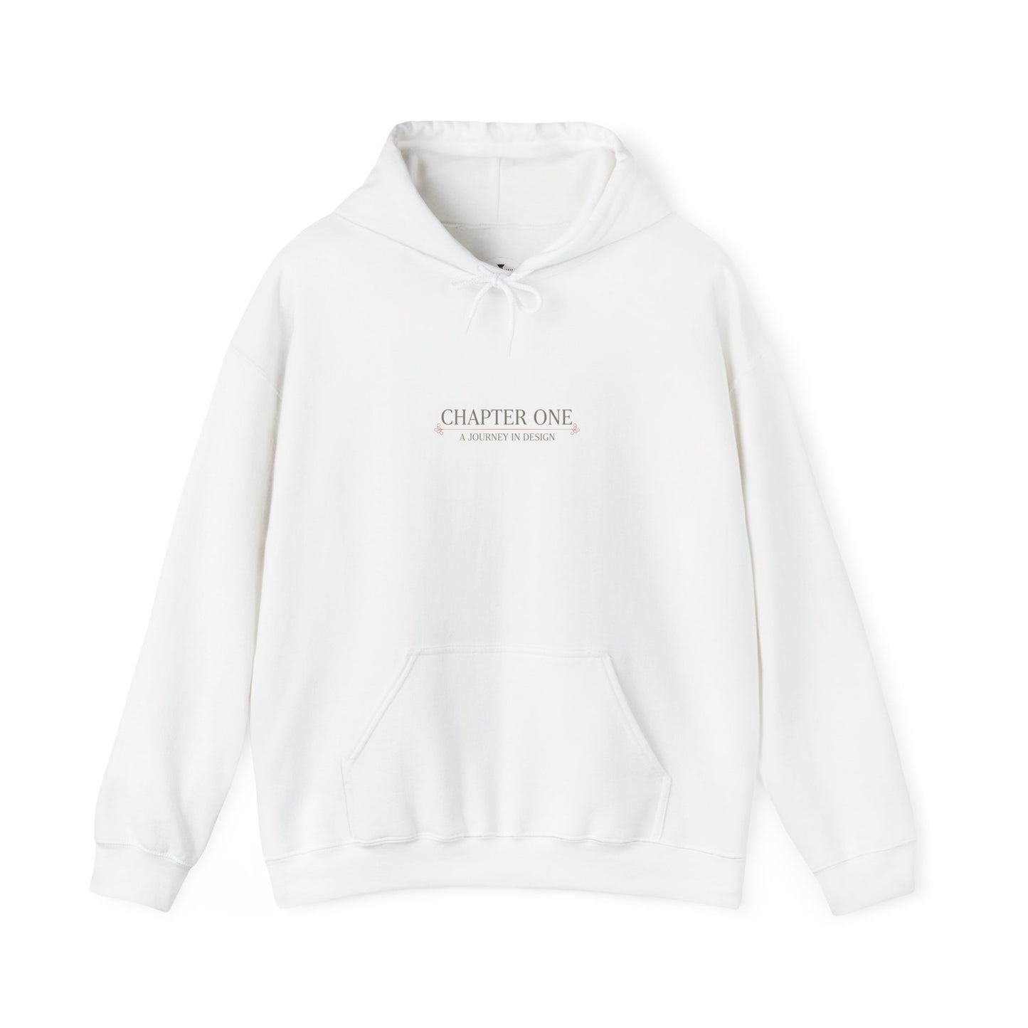 Chapter One serif hoodie | Literary aesthetic, quiet luxury typography