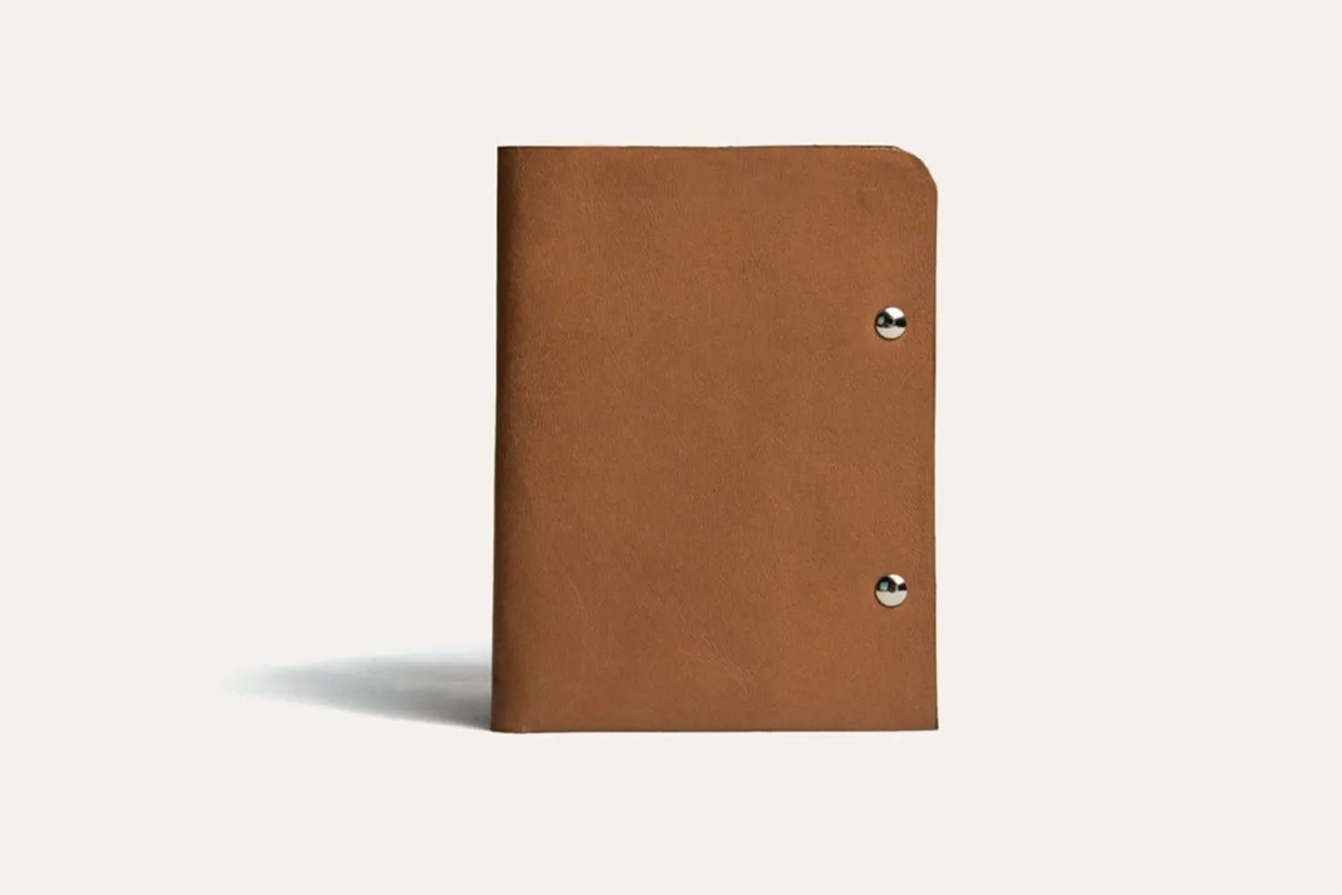 Unstitched Leather Twofold Wallet by Kiko