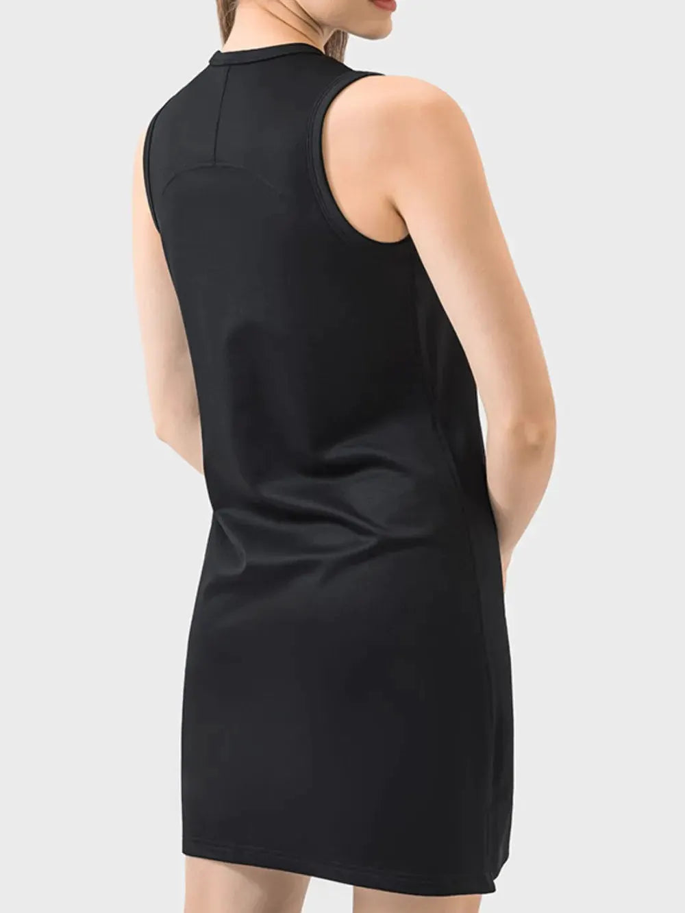 Millennia Round Neck Sleeveless Active Dress by Millennia