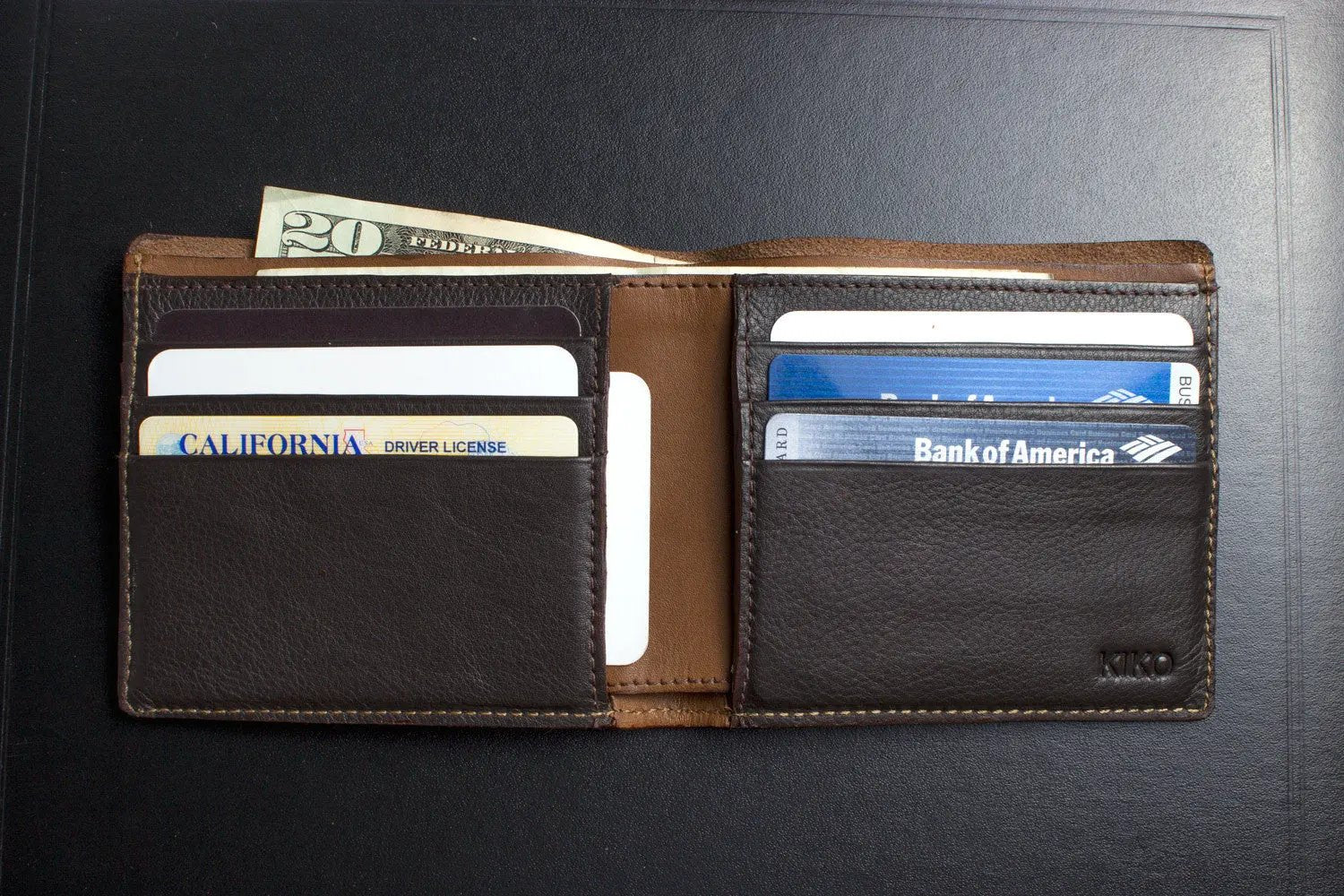 Double Bifold Wallet by Kiko
