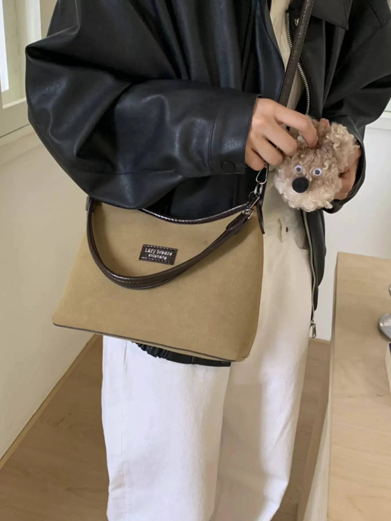 Adjustable Strap Crossbody Bag by Partner Label
