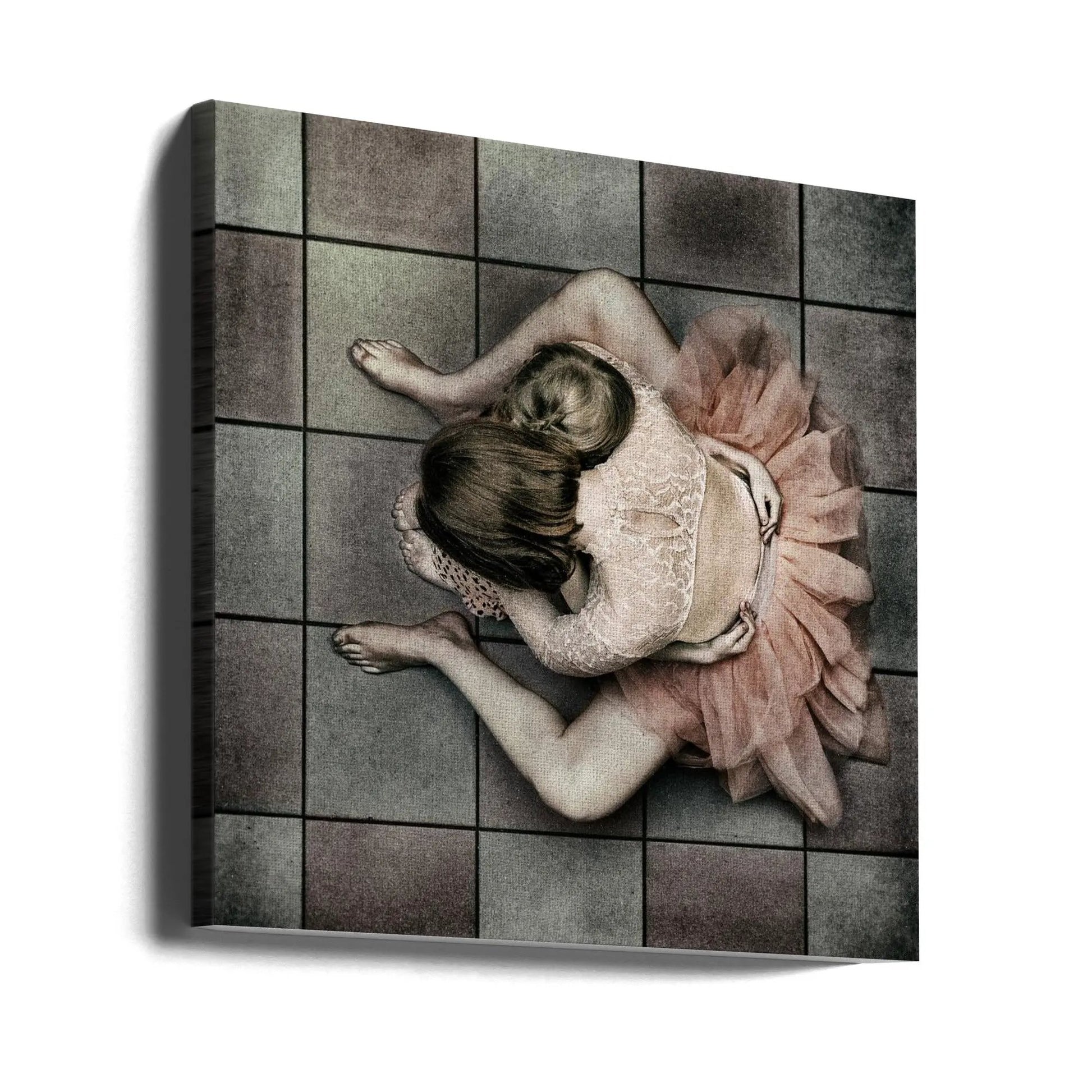 Wall art Mother and daughter by Ton Dirven