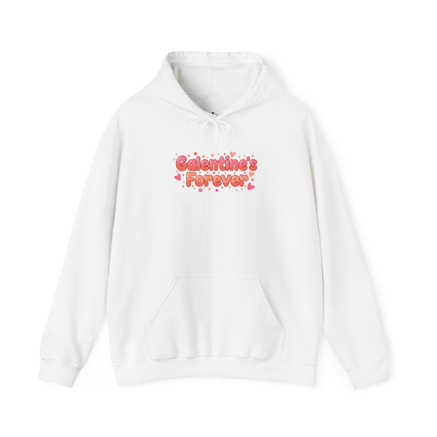 Galentines Forever Hoodie | Minimal Symbol of Lasting Friendship