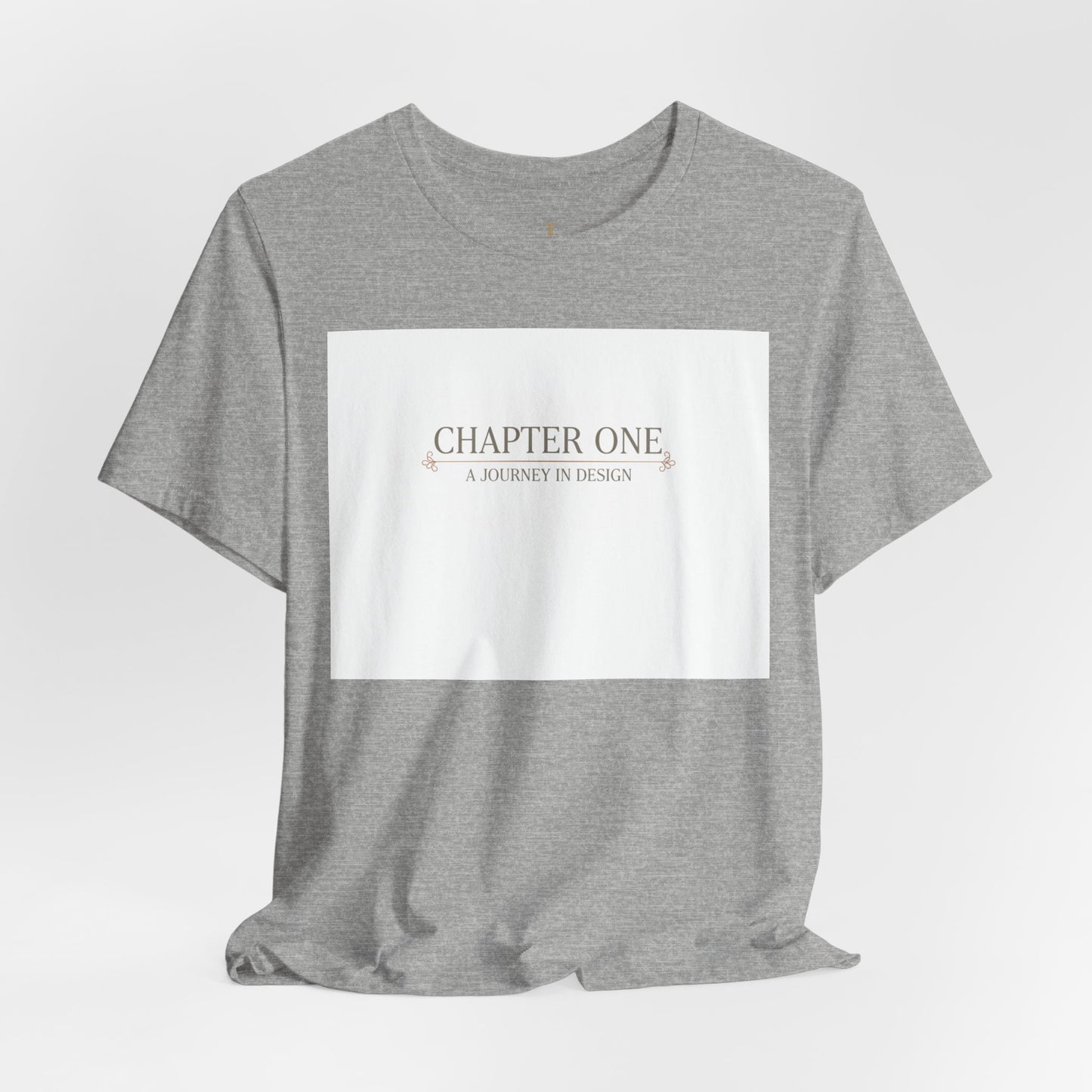 Chapter One serif font shirt | literary aesthetic text tee