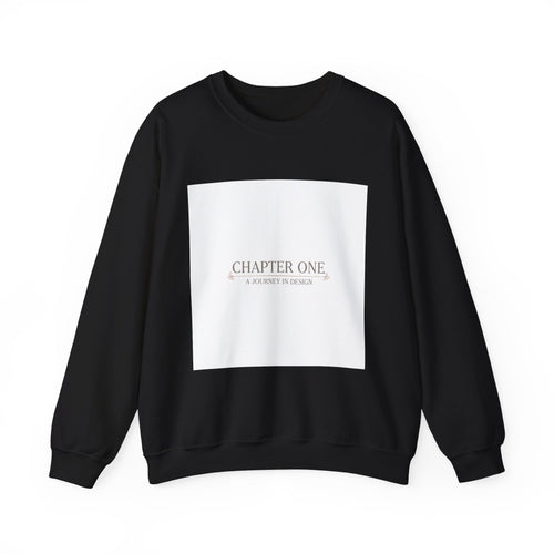 Chapter One serif sweatshirt | literary aesthetic, quiet luxury