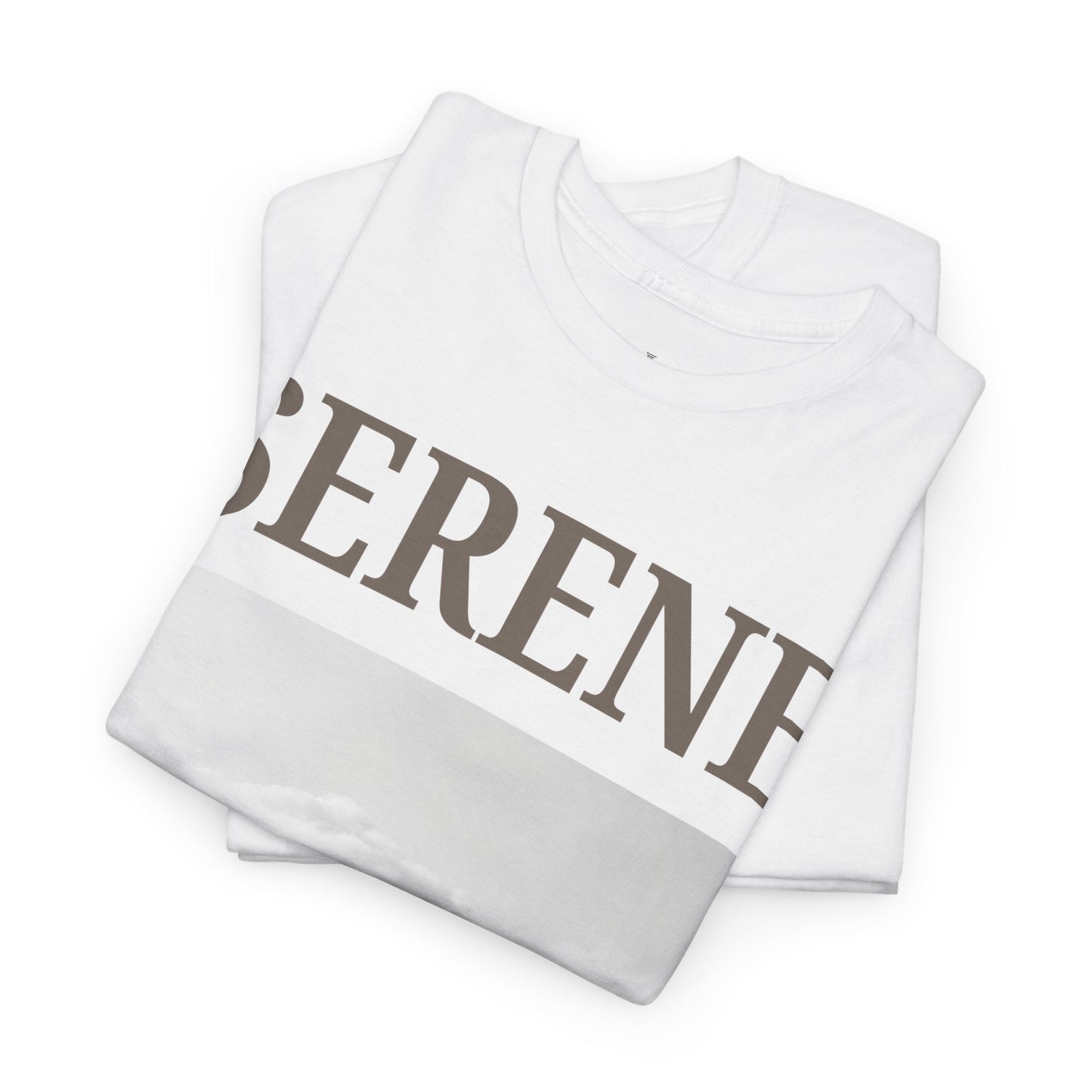Serene Scenic T Shirt | Minimal Black and White Landscape Graphic Unisex Tee