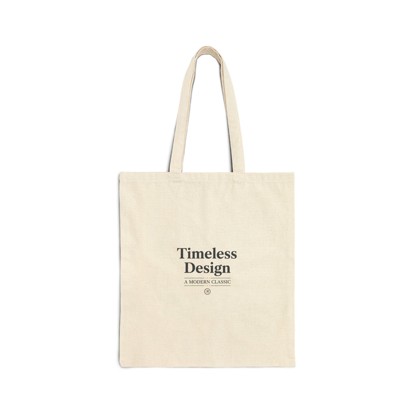 Timeless Design Tote | Retro Serif Typography, Literary Aesthetic