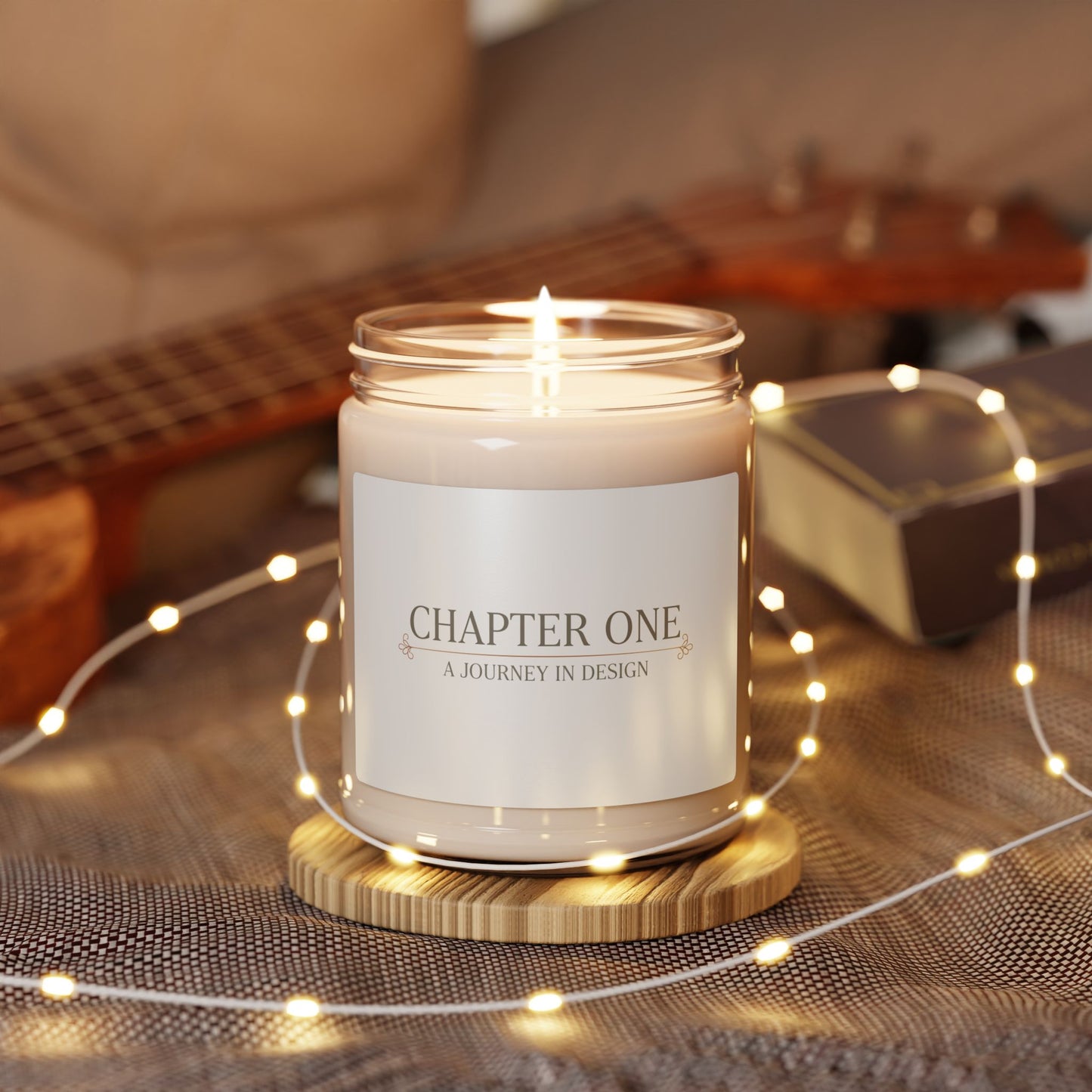 Chapter One serif candle | Scented Soy Candle, Literary Aesthetic, Quiet Luxury