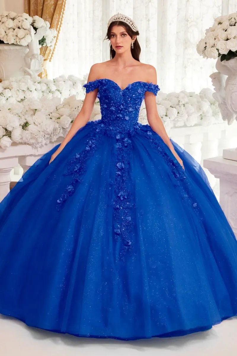 Off The Shoulder Quinceanera Ball Gown by Tux-USA