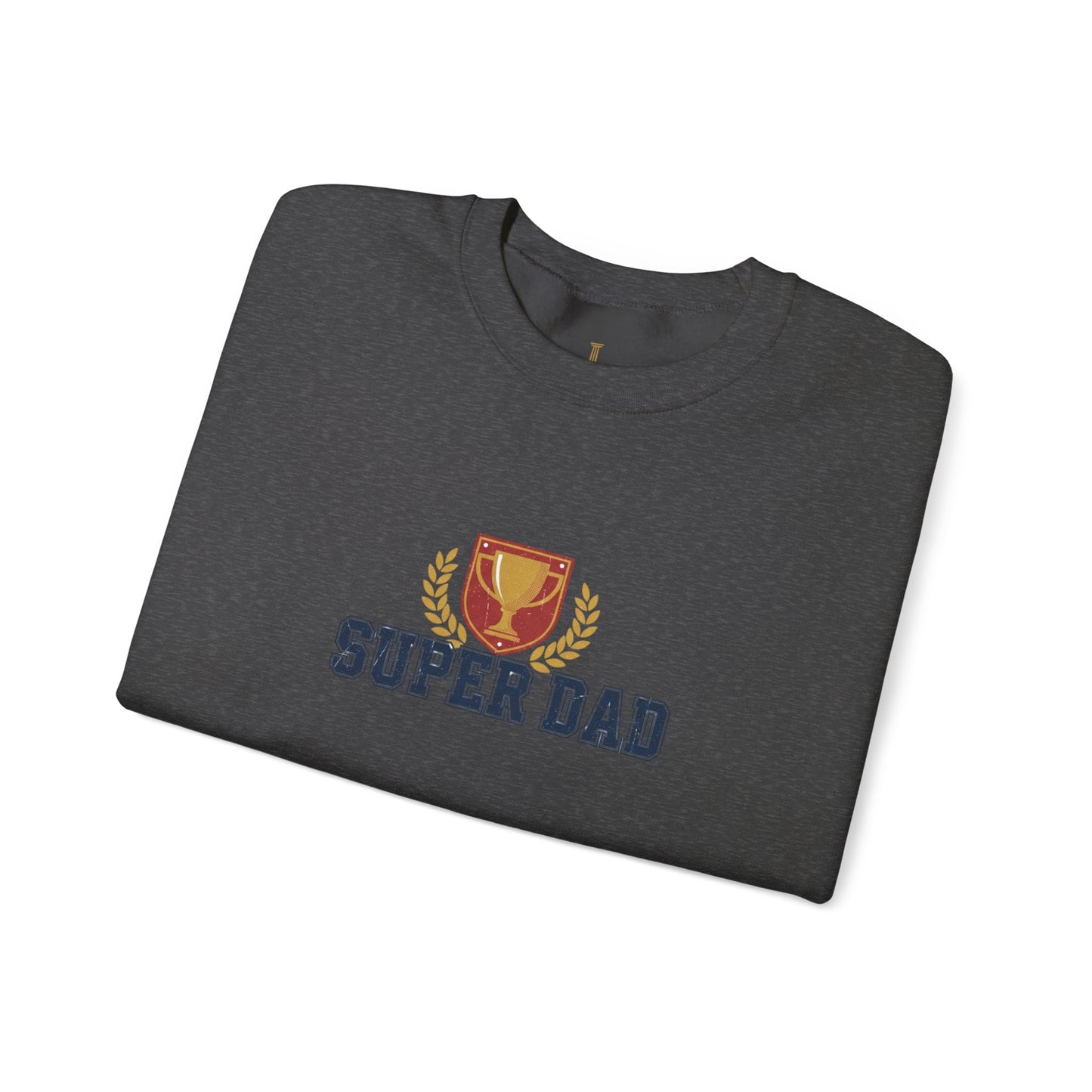 Super Dad Crewneck Sweatshirt | Dad Era, Varsity Text