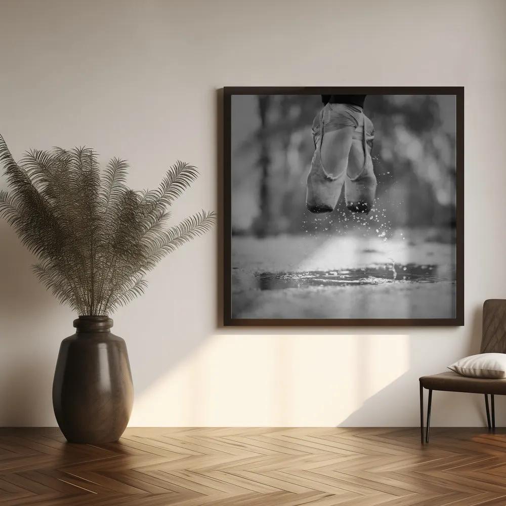 Wall art The day we went jumping in puddles by Howard Ashton-Jones