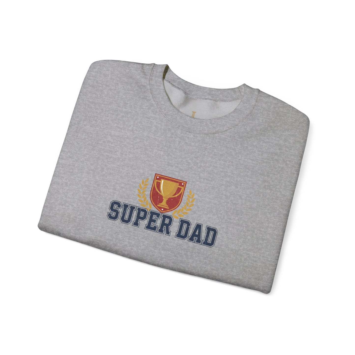 Super Dad Crewneck Sweatshirt | Dad Era, Varsity Text