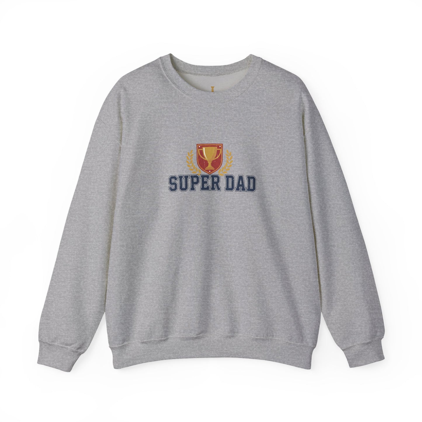 Super Dad Crewneck Sweatshirt | Dad Era, Varsity Text