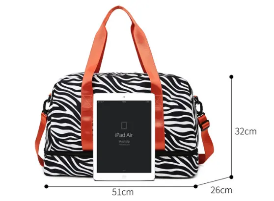 Yoga bag, short trip travel bag, handbag, maternity luggage bag, business travel storage bag, sports training and fitness bag by Dropsure