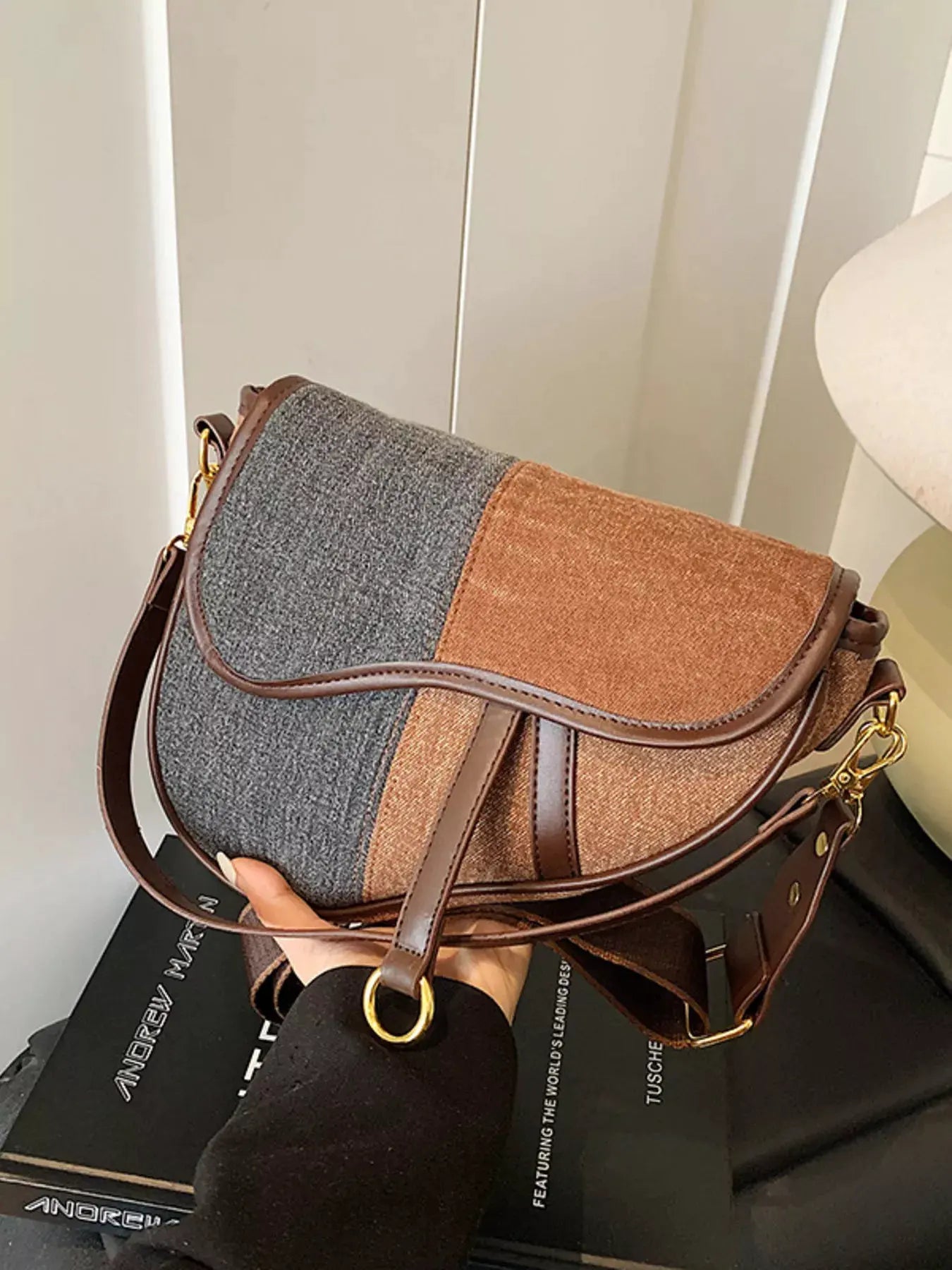 Adjustable Strap Crossbody Bag by Partner Label
