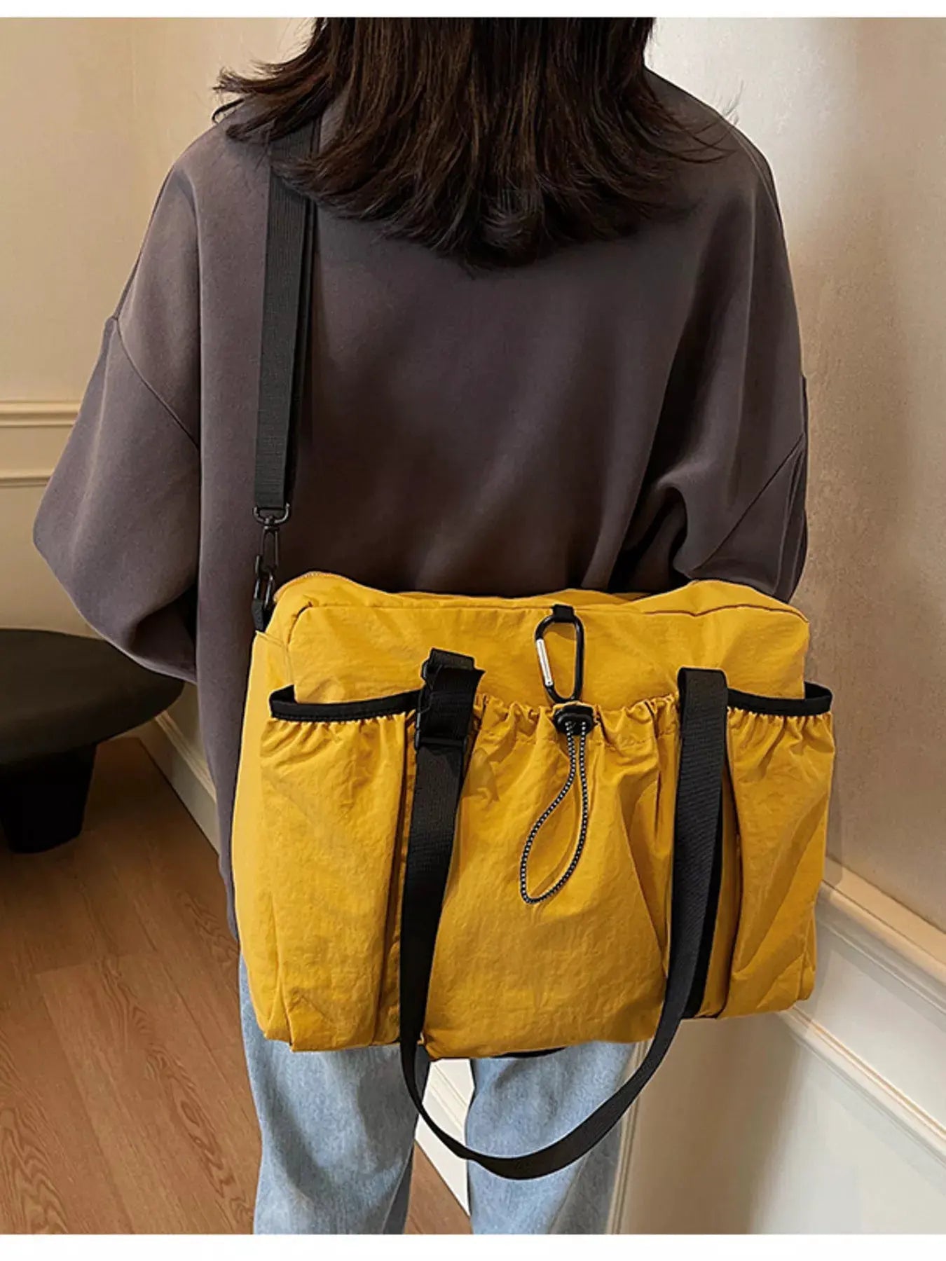 Canvas Travel Duffel Bag by Partner Label
