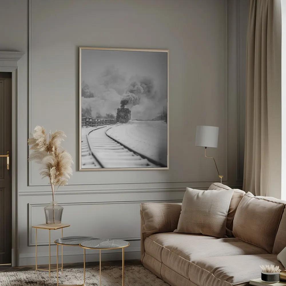 Wall art Mocanita Hutulca by Marina Sveduneac