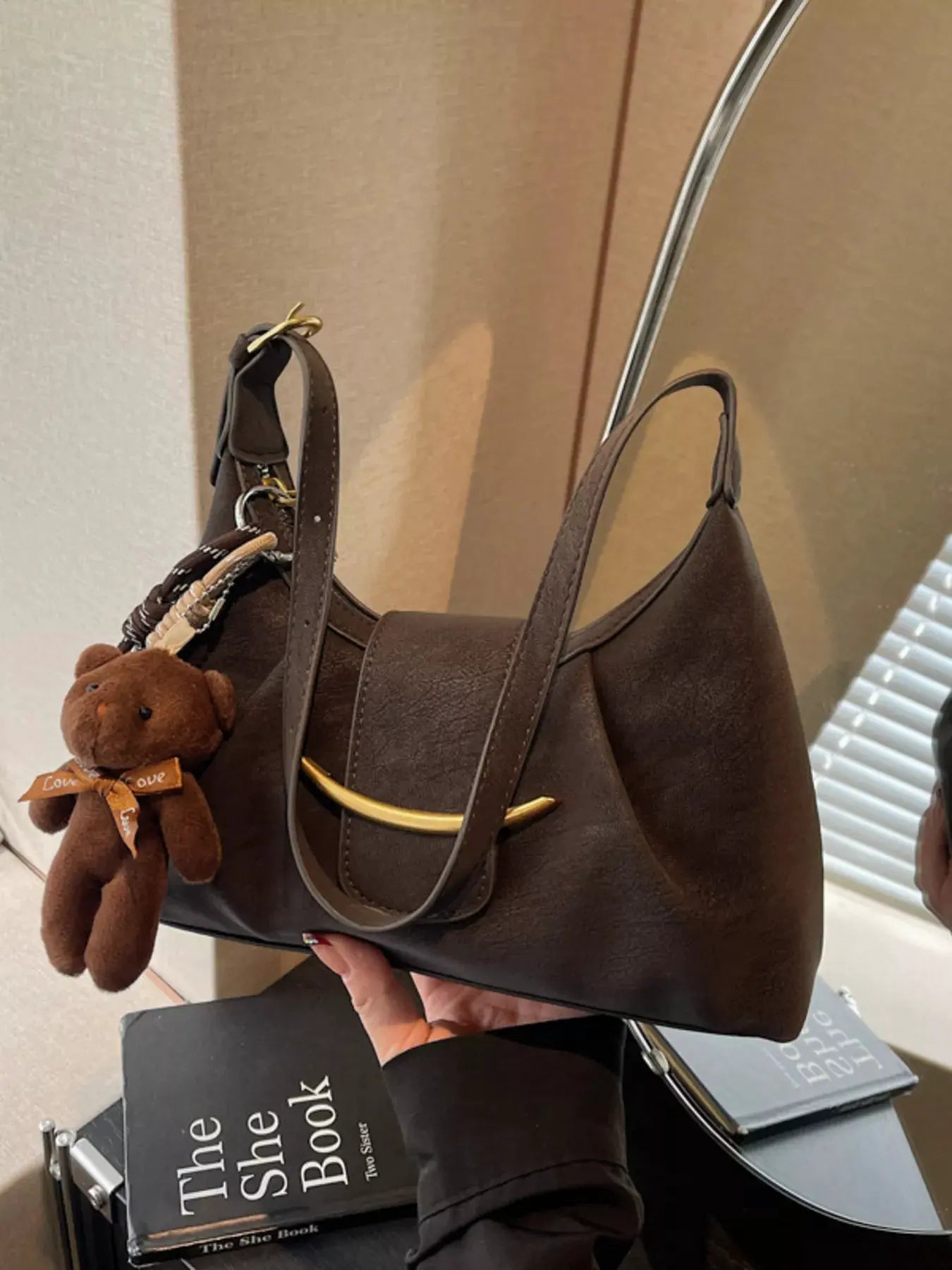 Adjustable Strap Crossbody Bag by Partner Label