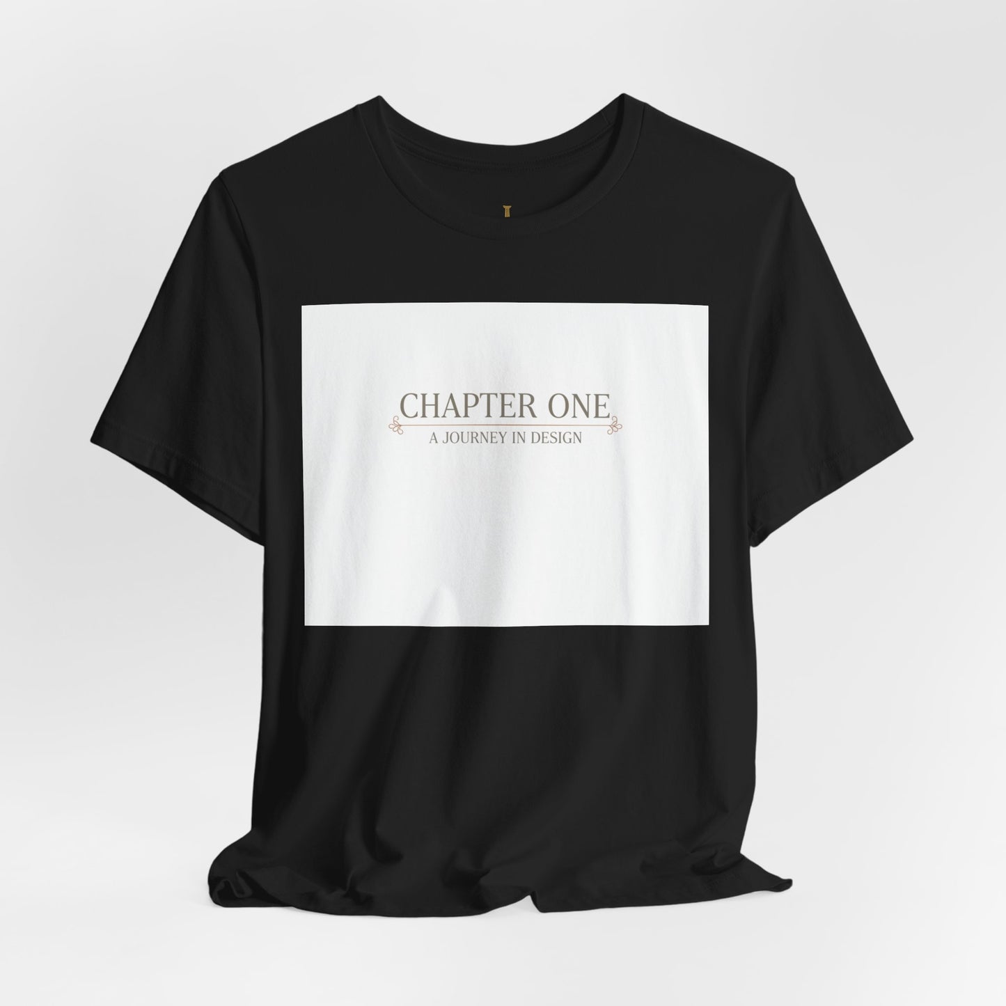 Chapter One serif font shirt | literary aesthetic text tee