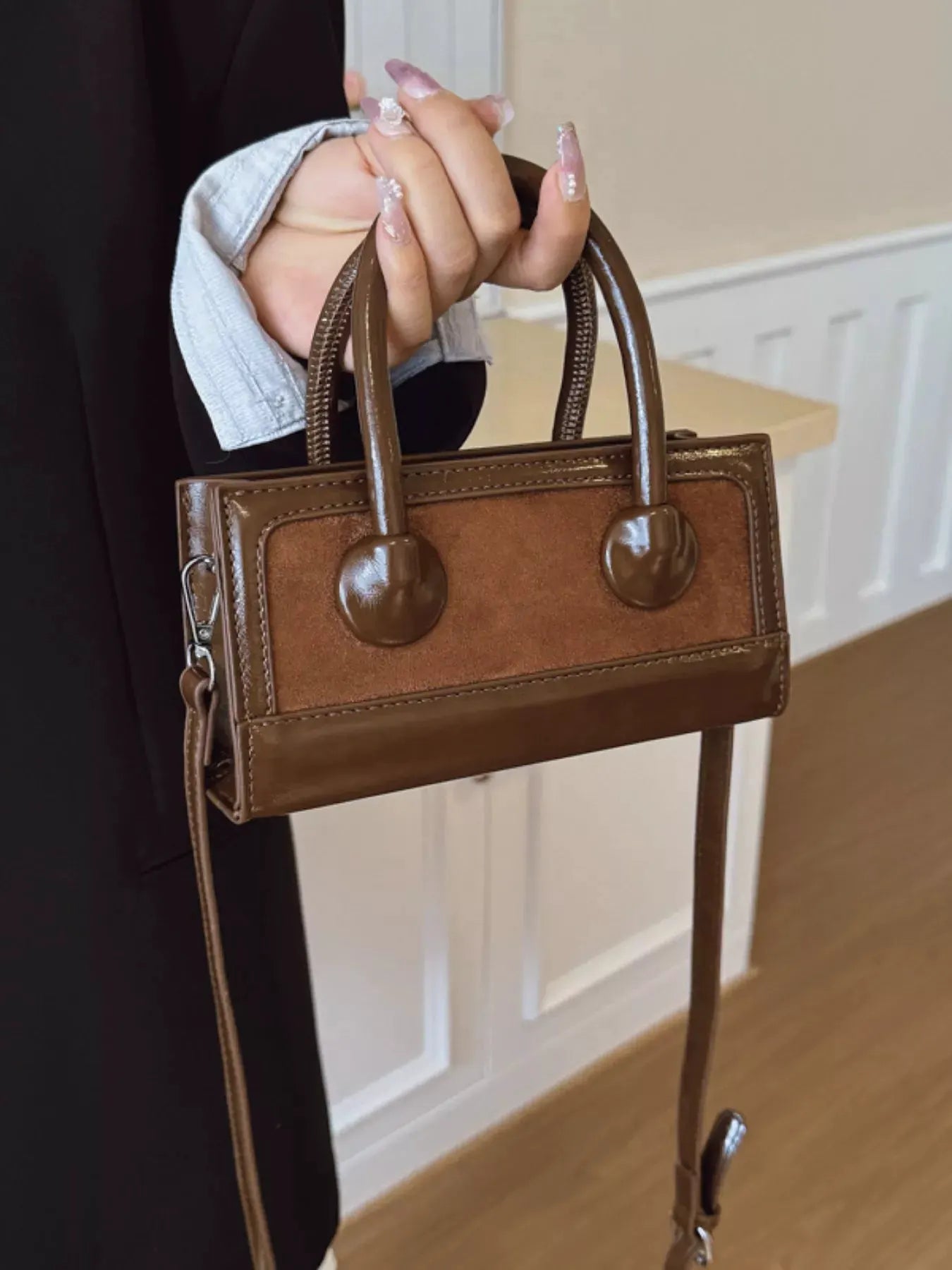 Top Handle Crossbody Bag by Partner Label