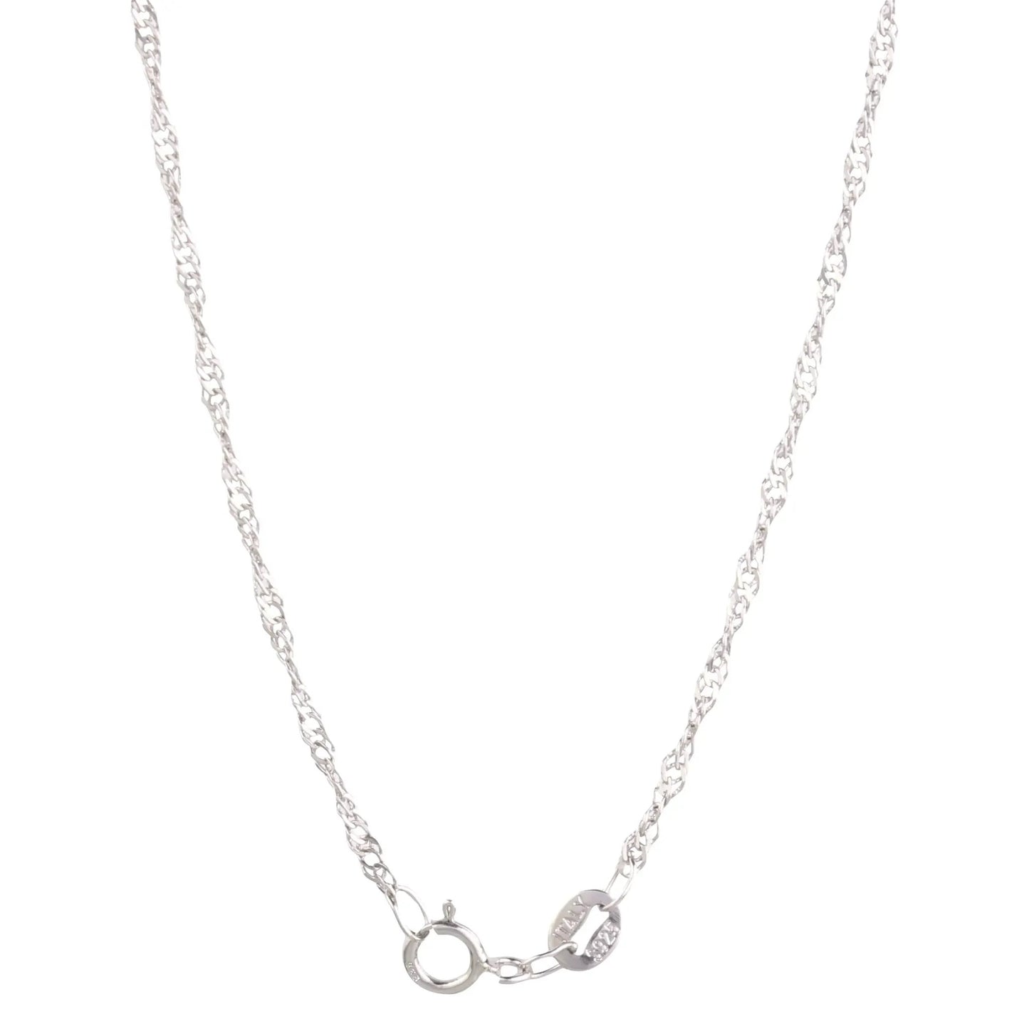 Round Knot Pendant Necklace with Cubic Zirconia by Nichestar