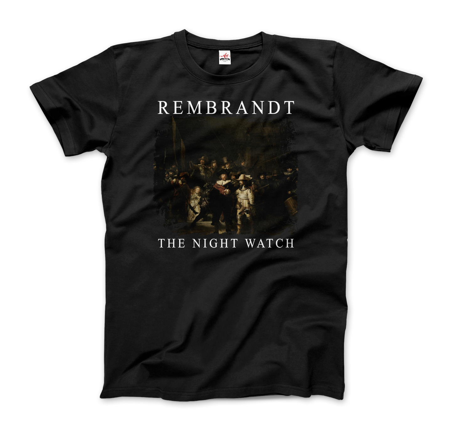 Rembrandt the Night Watch 1642 artwork t-shirt by Art-O-Rama Shop