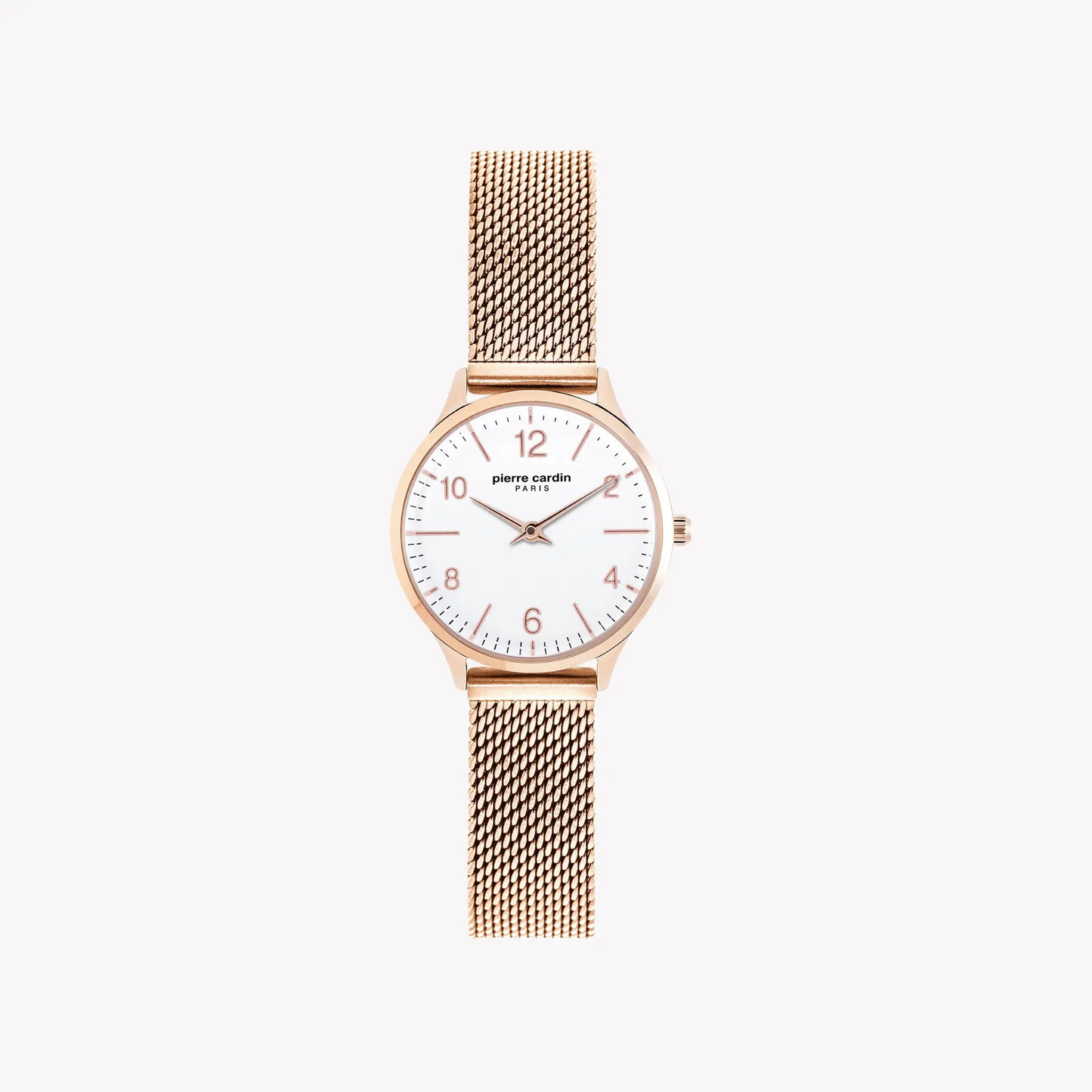 Pierre Cardin Women's Rose Gold Watch, White Dial | Pc902682f120 by PIERRE CARDIN