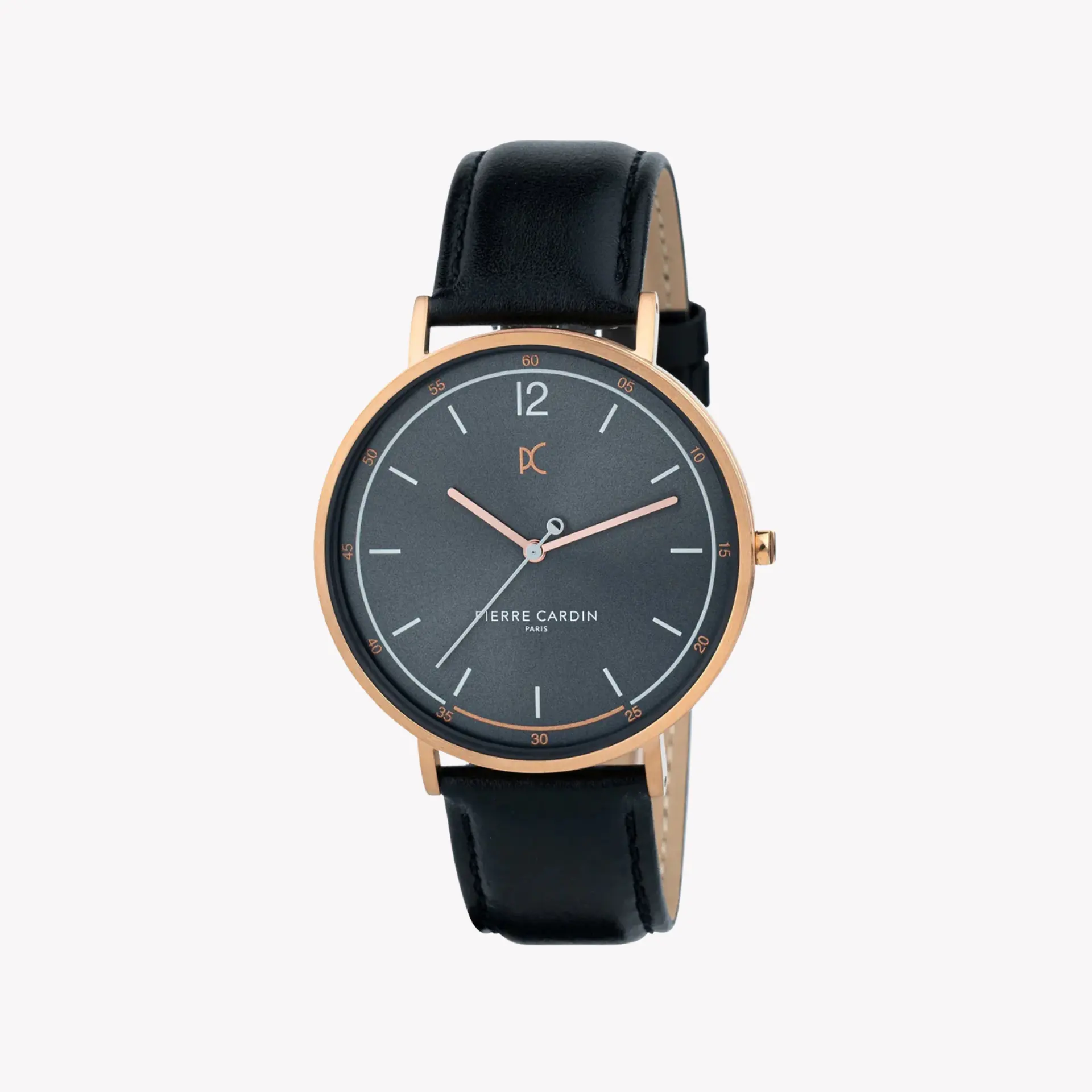 Pierre Cardin Men's Stainless Steel Rose Gold Watch, Gray Dial | Cbn.3009 by PIERRE CARDIN