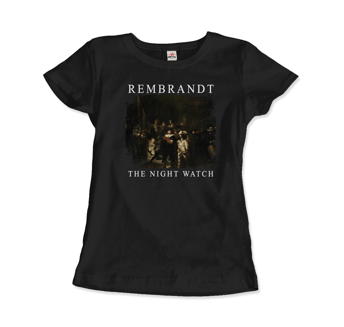 Rembrandt the Night Watch 1642 artwork t-shirt by Art-O-Rama Shop