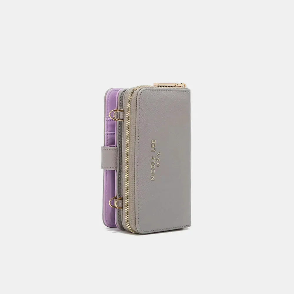 Nicole Lee USA 2 Piece Phone Case Crossbody Wallet by Partner Label
