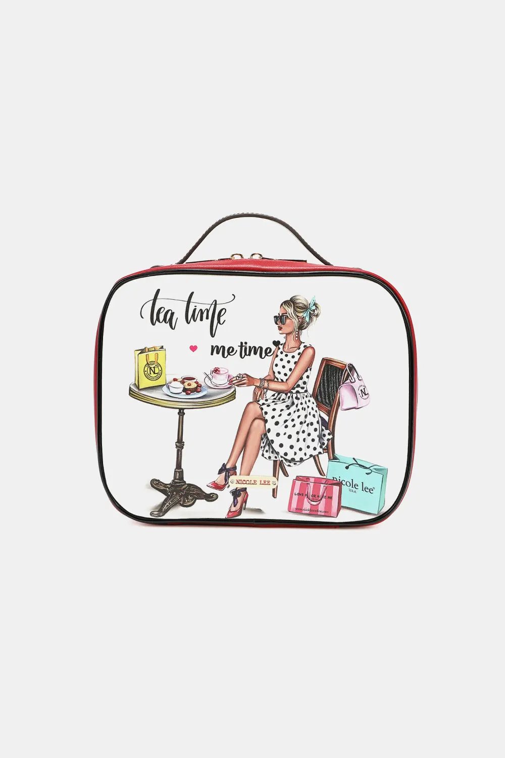 Nicole Lee USA Printed Handbag with Three Pouches by Nicole Lee USA