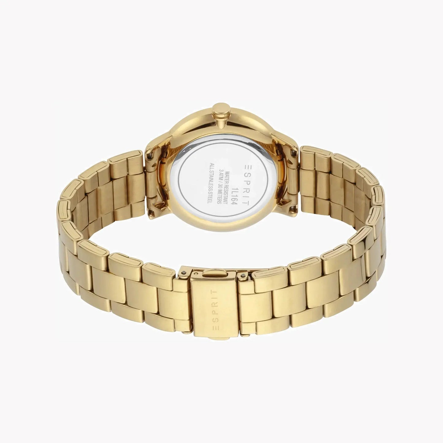 Esprit Women's Gold Stainless Steel Watch, Champagne Dial | Es1l171m0015 by ESPRIT