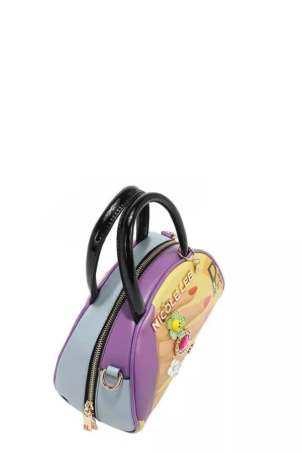 Nicole Lee USA Nail Polish Mini Dome Handbag by Nicole Lee USA
