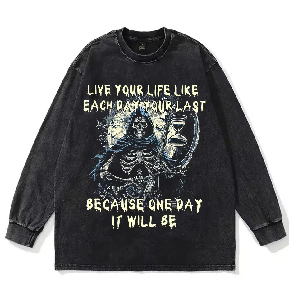 Men's 100% Cotton Oversized Christmas T-Shirt Short Sleeve Big Size Tee by Vimost Shop