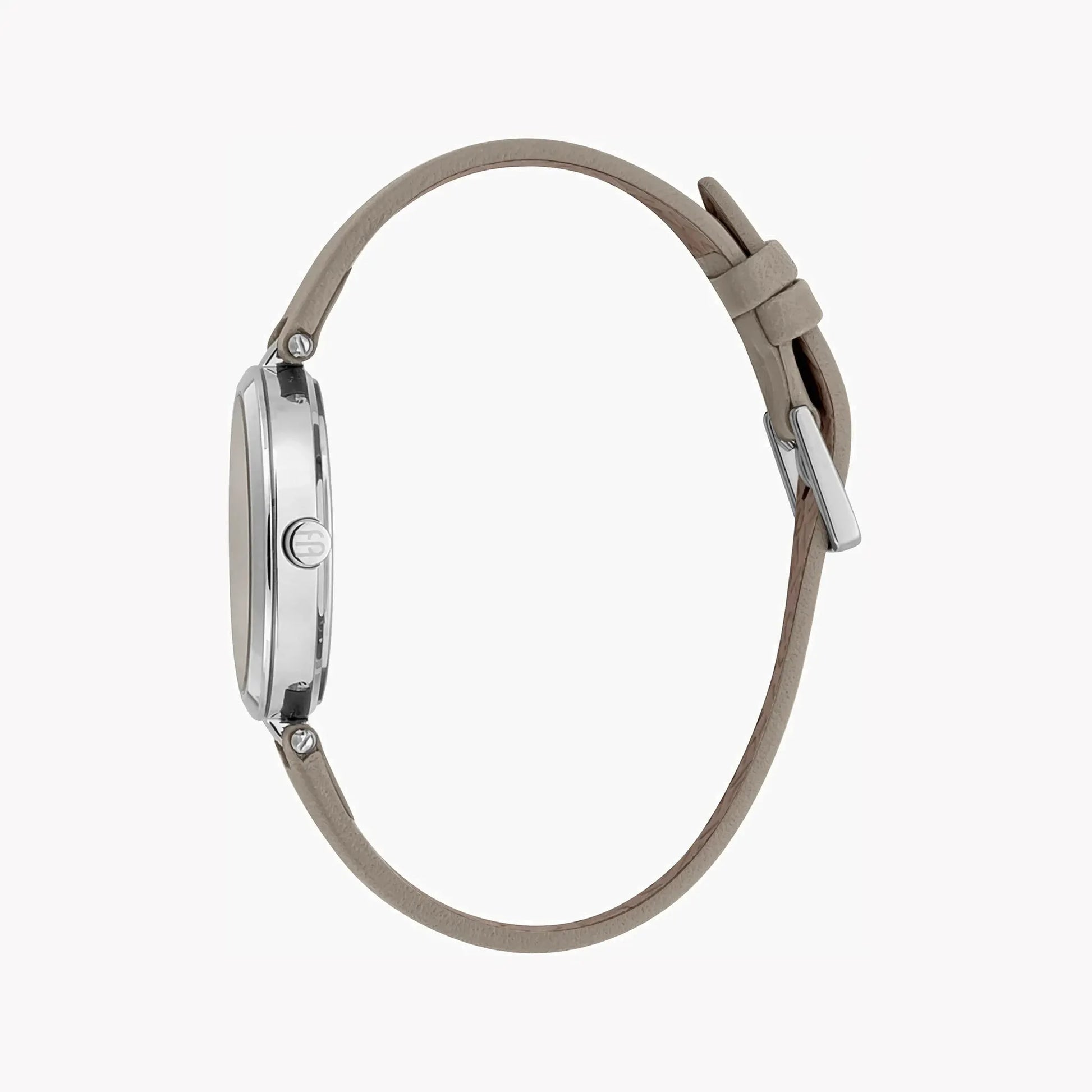 Esprit Women's Grey Leather Watch, Stainless Steel | Es1l123m0045 by ESPRIT