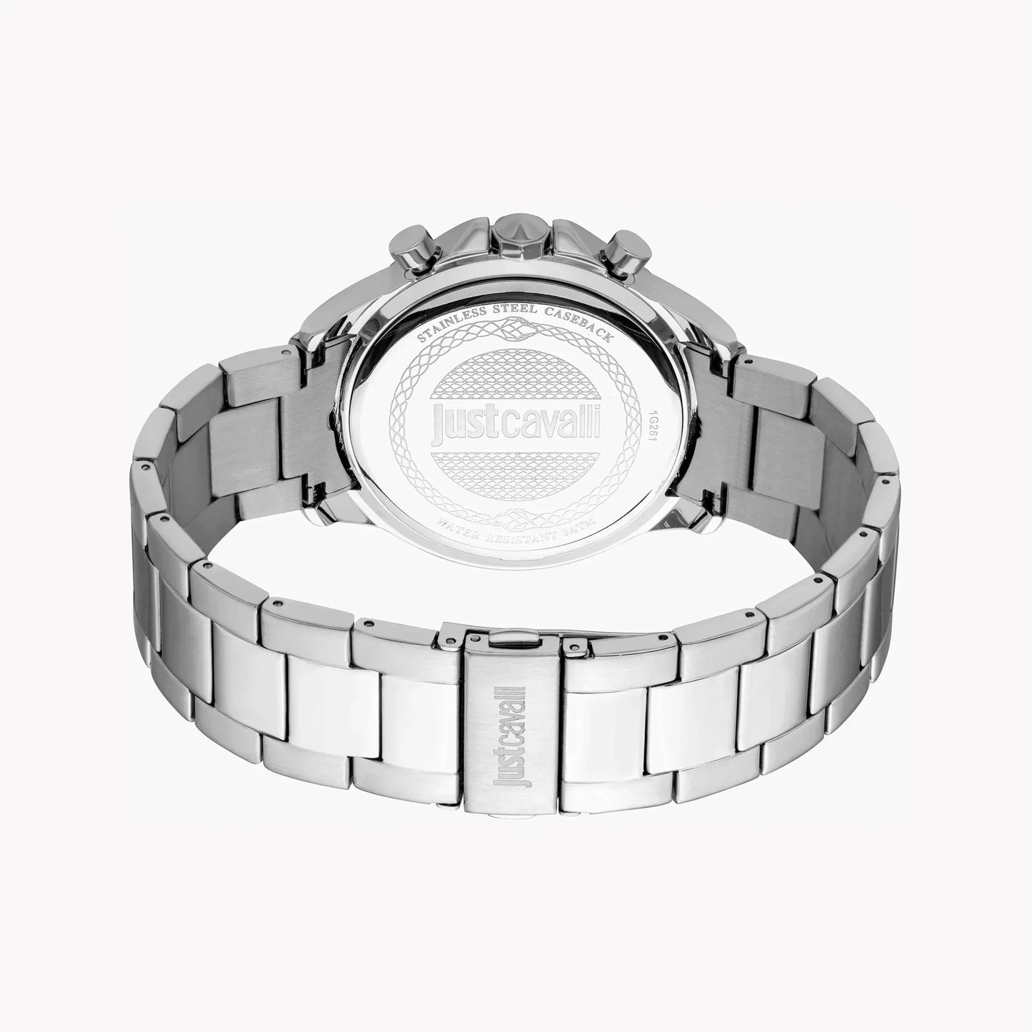 Just Cavalli Men's Alloy Steel Watch, Silver Dial | Jc1g261m0045 by JUST CAVALLI